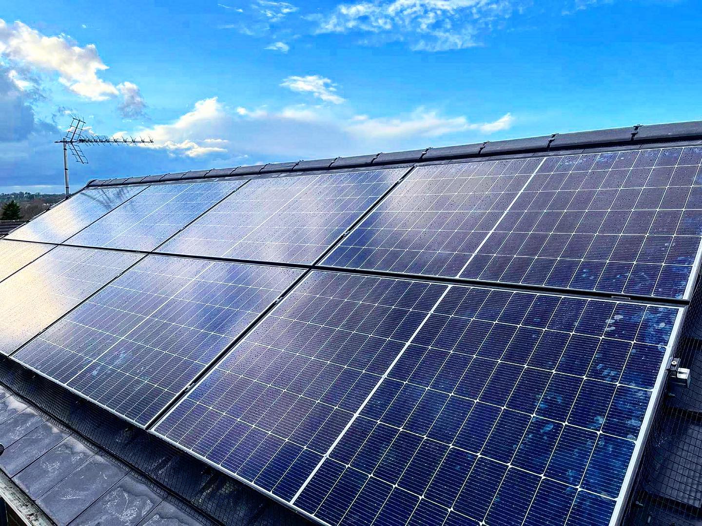 Recently finished solar PV and battery system in Harrogate! 🌞🌞 #harrogate #solar #renewables #home