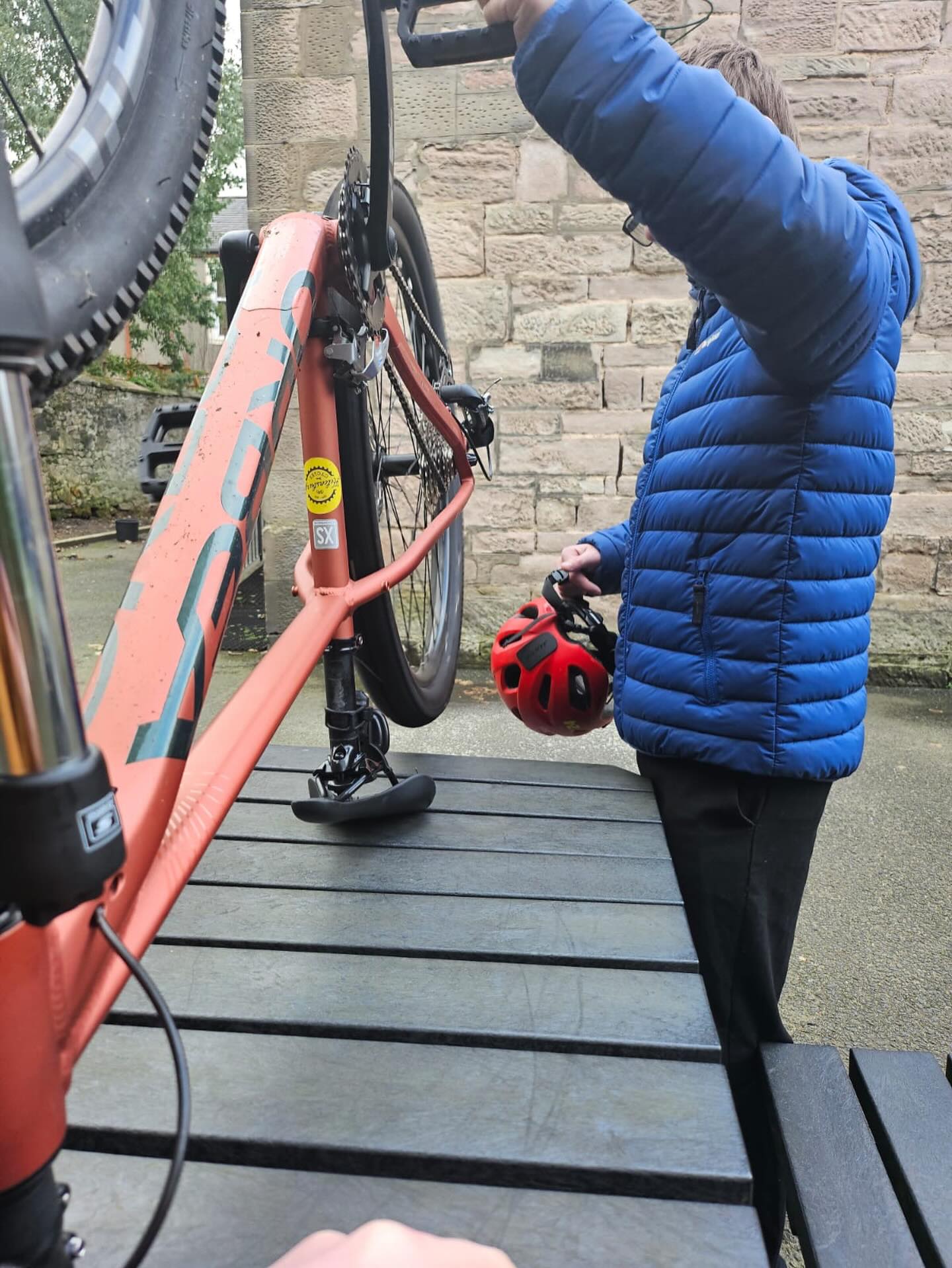 Some bike maintenance going on today #cycling