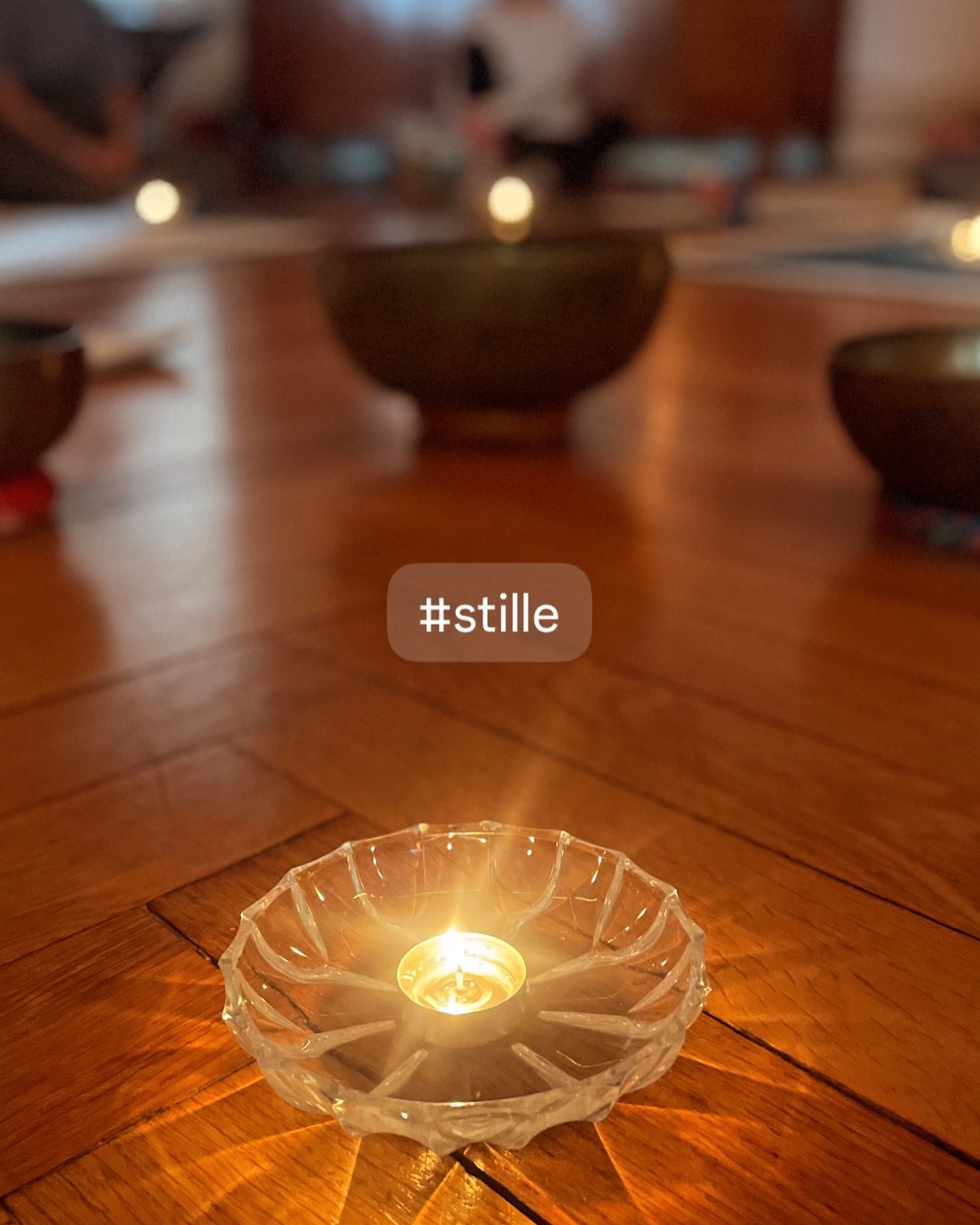 In der Stille begegnest du dir selbst ♥️ siehst dich, mich und die Welt mit anderen Augen, mit dem Augen des Herzens. ♥️
