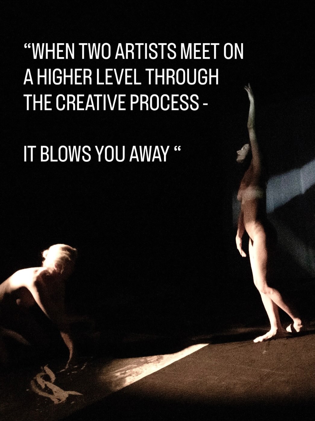 I’m currently preparing a new performance project with Veronica @veronica_vetrila . Stay tuned! #art #performanceart #femaleartist #connection #actionpainting image credit @alexandragschiel @room_of_fine_arts