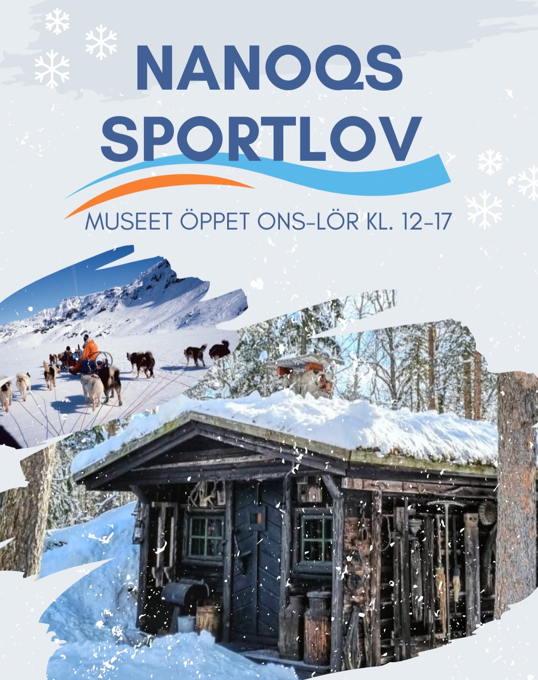 🇸🇪 Varmt välkommen att besöka Nanoq under sportlovsveckan! 🐻❄️ Museet är öppet ons-lör 25-28.2 kl. 12-17.
Onsdag 25.2 ordnar @ourfaboda program vid Nanoq. Du kan bland annat upptäcka naturen, prova snöskor, träffa renen Vappu och spela isbjörnsbingo! 🌲❄️ Fritt inträde. Anmälningslänken hittas i @ourfaboda bio.
🇫🇮 Lämpimästi tervetuloa vierailemaan Nanoqissa hiihtolomaviikolla! 🐻❄️ Museo on avoinna ke-la 25.-28.2. klo 12–17.
Keskiviikkona 25.2. @ourfaboda järjestää ohjelmaa Nanoqilla. Voit muun muassa liikkua luonnossa, kokeilla lumikenkiä, tavata Vappu-poron ja pelata jääkarhubingoa! 🌲❄️ Ilmainen sisäänpääsy. Ilmoittautumislinkki löytyy @ourfaboda biosta.
🇬🇧 Warmly welcome to visit Nanoq during the winter holiday week! 🐻❄️ The museum is open Wed–Sat 25-28.2 from 12–17.
On Wednesday 25.2, @ourfaboda is organizing program at Nanoq. You can, among other things, explore nature, try snowshoes, meet Vappu the reindeer, and play polar bear bingo! 🌲❄️ Free admission. The registration link can be found in @ourfaboda bio.