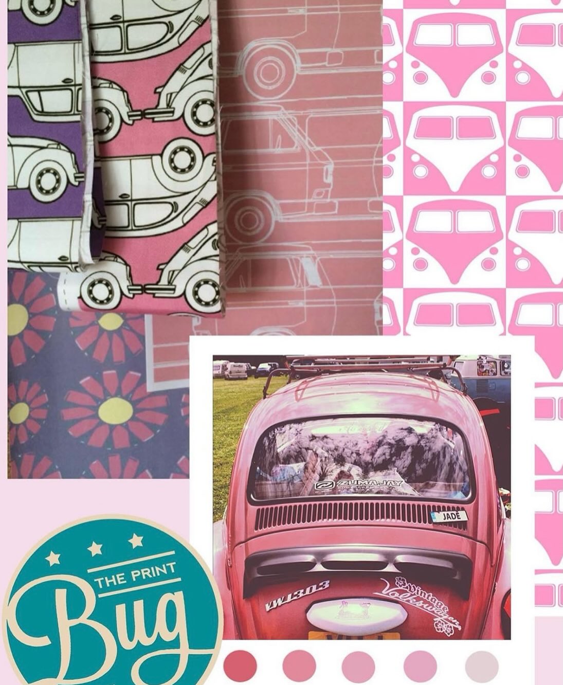 💕 Where it all began 💕
This brand wasn’t created from a business plan. It grew from a love of pattern, heritage design… and a 1973 VW Beetle called Betsy.
Back in 2011, I bought my first car a beautiful pink and off white Beetle full of curves and character. Owning Betsy sparked something creative in me. With a degree in Graphic Design and a deep love for colour, I began designing bespoke prints for VW owners who wanted their interiors to reflect their personality. Fabrics, cushions and curtains were carefully created to complement each individual vehicle.
What started with one classic car became a concept rooted in individuality and bold design.
Over time, The Print Bug has evolved beyond automotive interiors and into bold fabrics and wallpapers but the heart remains the same. A celebration of nostalgia, colour and individuality.
This journey has always been about creating designs that feel unapologetically you.
And for me it all started with one truly classic Bug.
💗Love Life.Love Colour💗
#sbsevent2026 #FounderStory #TextileDesign #VWBeetle #BritishMade
