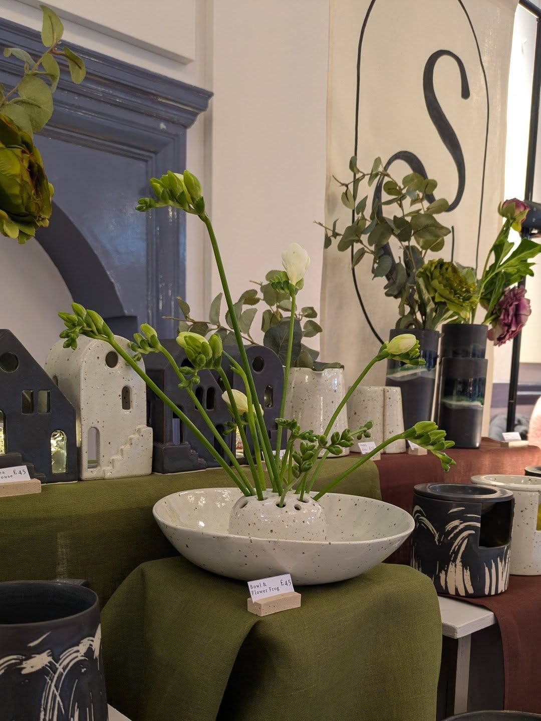 We're open @shopsmall.popup Hitchin town hall. Lots of lovely items including beautiful mother's Day gifts.