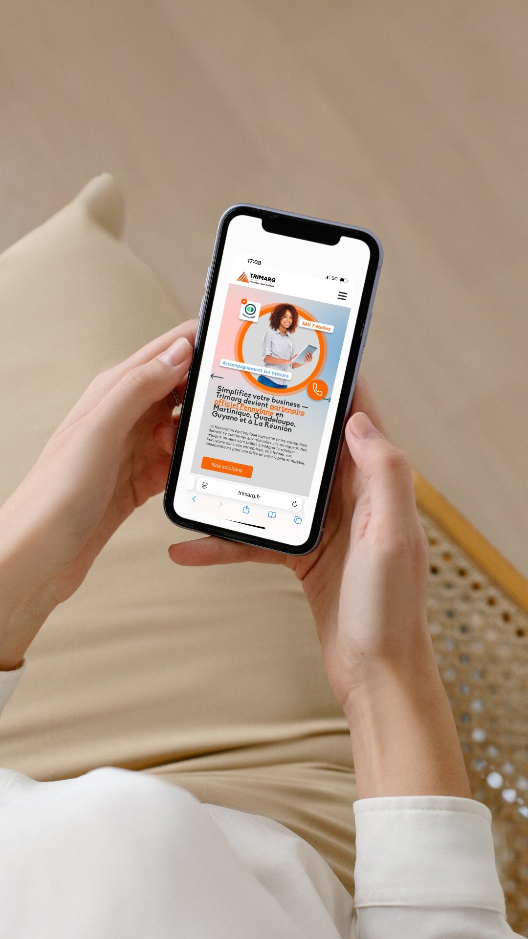 Nous sommes très heureux de vous dévoiler le nouveau site de Trimarg ! 🤩
Un projet sur lequel nous avons pris beaucoup de plaisir à travailler, avec l’envie de créer un site clair et agréable à parcourir, qui permet de découvrir facilement les métiers et les solutions de Trimarg. Une nouvelle vitrine pour présenter l’entreprise, ses expertises et son accompagnement.
Et si c’était aussi le moment de repenser votre site internet ? On en parle ?
#trimarg #transformation #entreprise #agencedecommunication #studioclap #siteinternet #refontesite