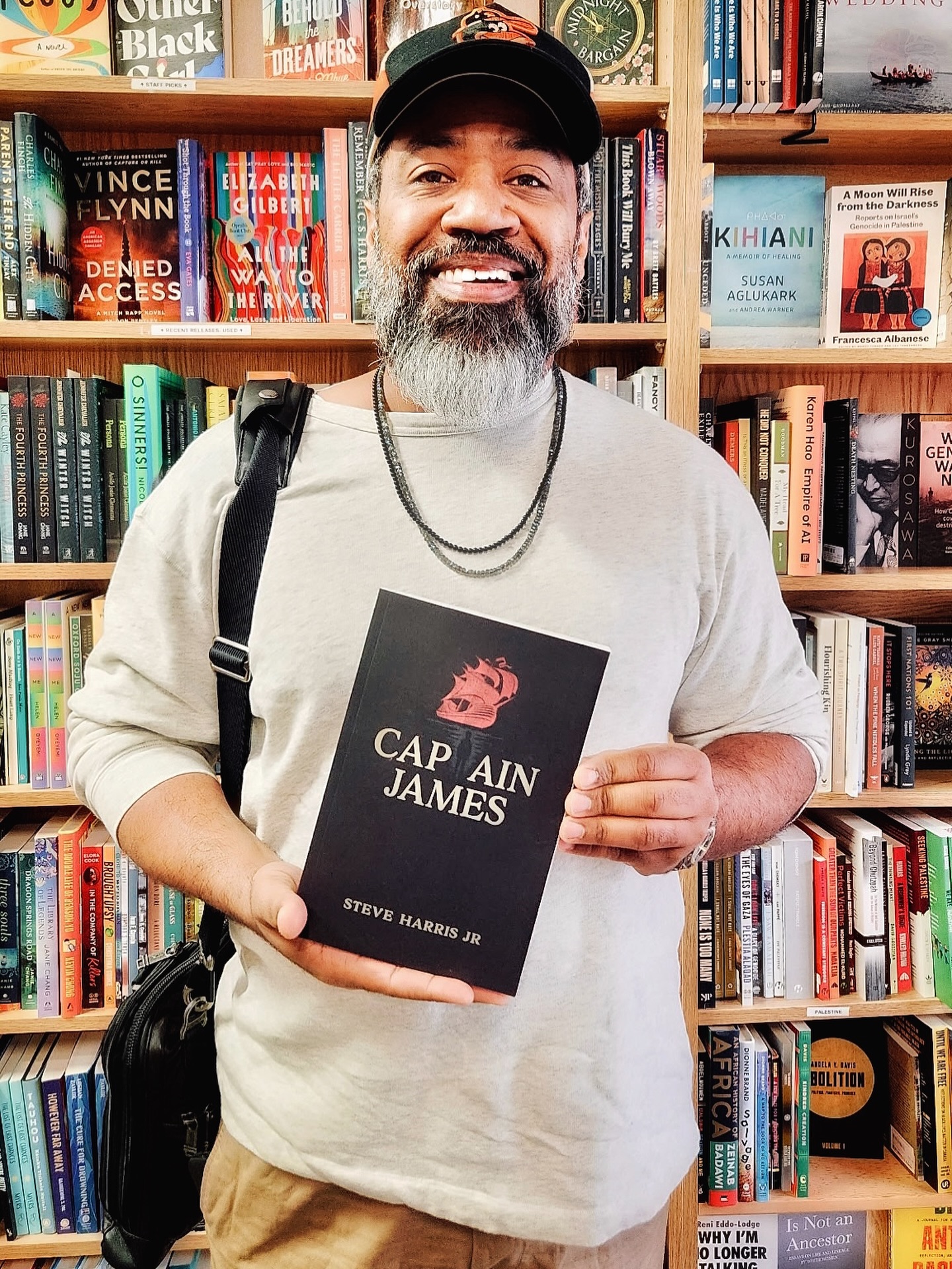 Big milestone for me.
My novel Captain James is now on the shelves of a real brick-and-mortar bookstore: Western Sky Books in Port Coquitlam, BC.
Independent bookstores are the heartbeat of the book world, and it means a lot to have them take a chance on a debut author. Huge thanks to @westernskybooks for believing in this story.
If you’re nearby, stop in, support an amazing indie bookstore, and grab a copy.
#CaptainJames #IndieBookstore #SupportLocalBookstores #AuthorLife
