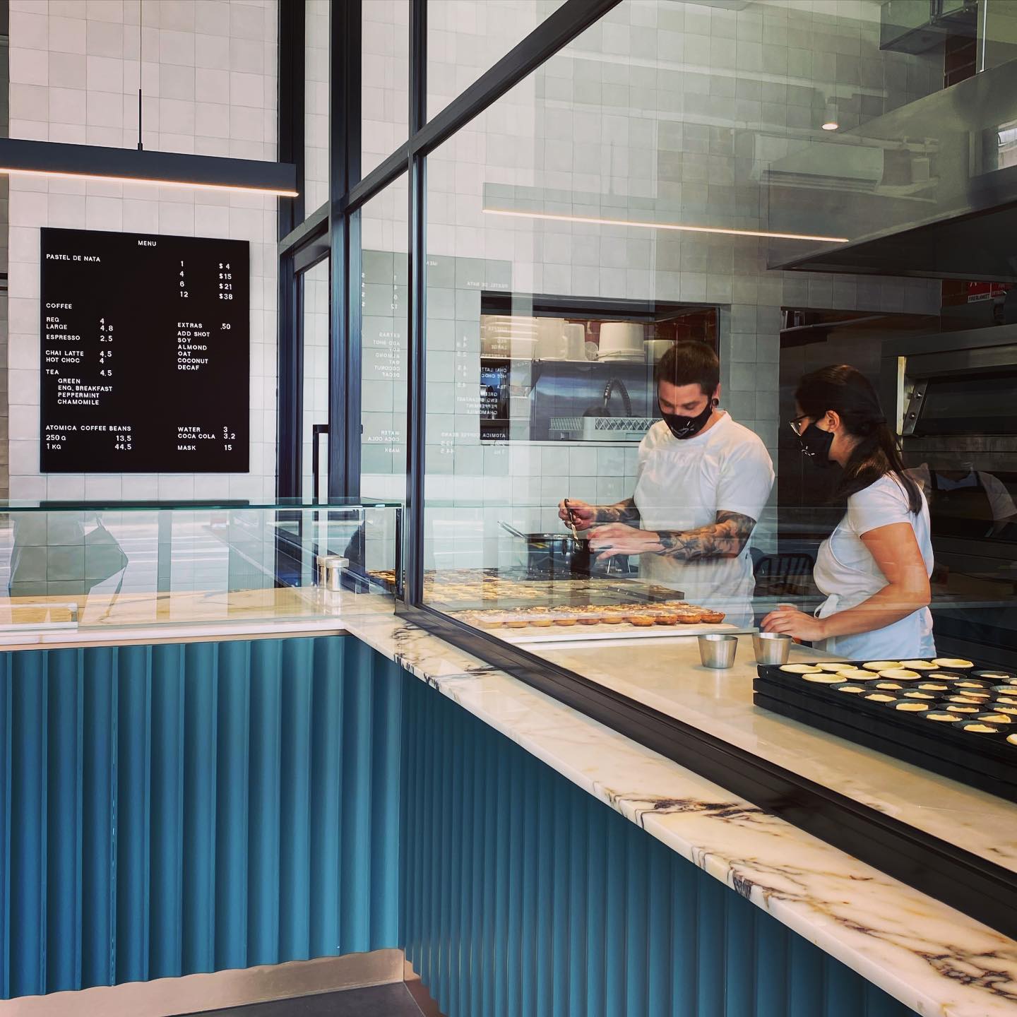 Home of the Portuguese Tart...Casa Nata #therealdeal #portugesetart #melbourneeats #melbournebakery #fooddesign #casanata #thornbury