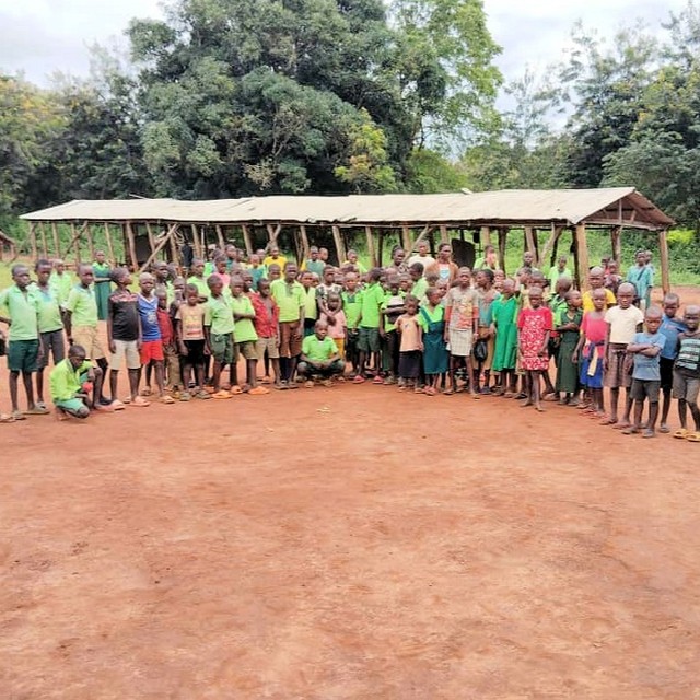 2024 photos of Diawo School in South Sudan. As you can see, classroom and furniture are rudimentary. Sanitation facilities non-existent.