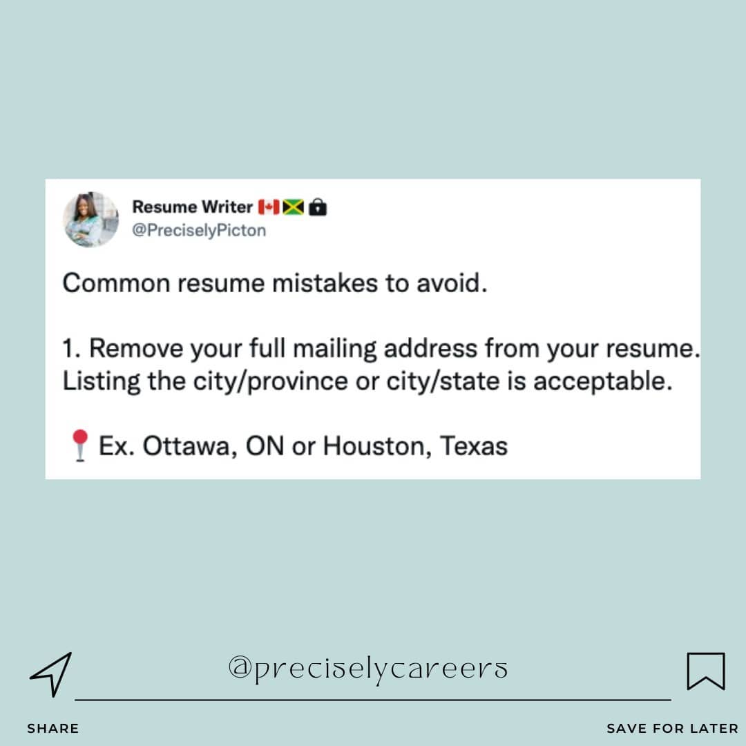 💫I've reviewed hundreds of resumes either through my business or work. And there are a few common mistakes I think you should avoid.
👉🏾You want to remove your full mailing address for the simple fact that it protects your identity. Secondly, it helps remove bias on the recruiter's end. Hiring managers will think that a candidate "lives too faraway" or is "from a rough neighbourhood."
👉🏾When I was living in the GTA and was applying for jobs in Ottawa, I removed my location completely. In this new digital age where most companies are working remotely, your location is not of much importance.
👉🏾"To gain full-time employment with your organization" At the very least, list the name of the organization. Whenever I see "with your organization," I know the candidate has been applying to several jobs without any real strategy to see if they can land an interview. Remove the objective statement and dive right into your work experience.
👉🏾Focus on your most recent/relevant education. Listing your high school experience may make you sound like a junior candidate. Are you looking to gain more educational experience? Tap in training from @linkedinlearning or @coursera They are well known and affordable.
👉🏾I once receive a 16-page resume. SIXTEEN PAGES. On average, you have about 7.5 seconds to catch a recruiter's attention. Make sure your resume is two pages in length and really focus on your last five years of experience in your cover letter.
👉🏾And one last thing, when applying to jobs, avoid applying directly from Indeed.ca. Indeed changes the formatting of your resume. Go onto the companies website and apply directly from there.
Do you need resume support? Check out the link in my bio, and let's connect. 👩🏾💻
To your continued success,
Nicole
#HRlife #HRBP #MillennialEmployee #Leadership #Recruitment #HR #career #HRTalk #CareerConversations #PreciselyCareers #joboffer #blackwomenintech #studentsuccess
#resume #humanresouces #recruitment #hiring #jobs #hr #jobhunting #careers #jobinterview #jobsearch #jobsearching #joboffer #interview #LinkedIn #jobapplication #jobseekers #jobopportunities #bougieblackgirl
