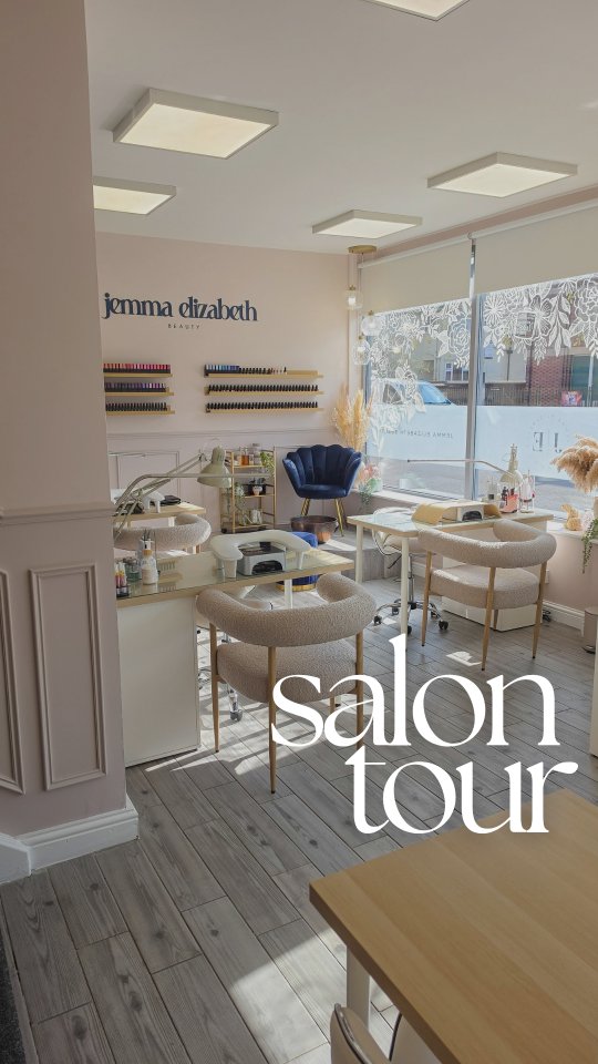 Welcome to Jemma Elizabeth Beauty 💙✨️.
Come & take a little look around our space!
📲 You can book in with our talented team by clicking the link in my bio for everyone's booking links.
💗 And if you're looking for a supportive & friendly space to work from, we have a beauty room available to rent!
Pop me a message for more info ☺️.
#beautysalon #Staffordshire #salonowner