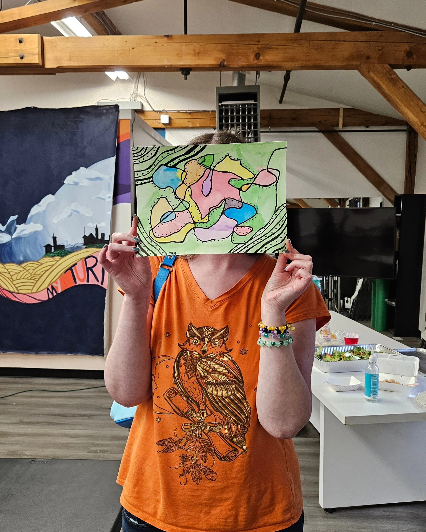 We had SO much fun with United & Inclusive Arts at @positivestreetart last night! 🎨 Thank you so much to everyone who came and we look forward to seeing you next month 🤩