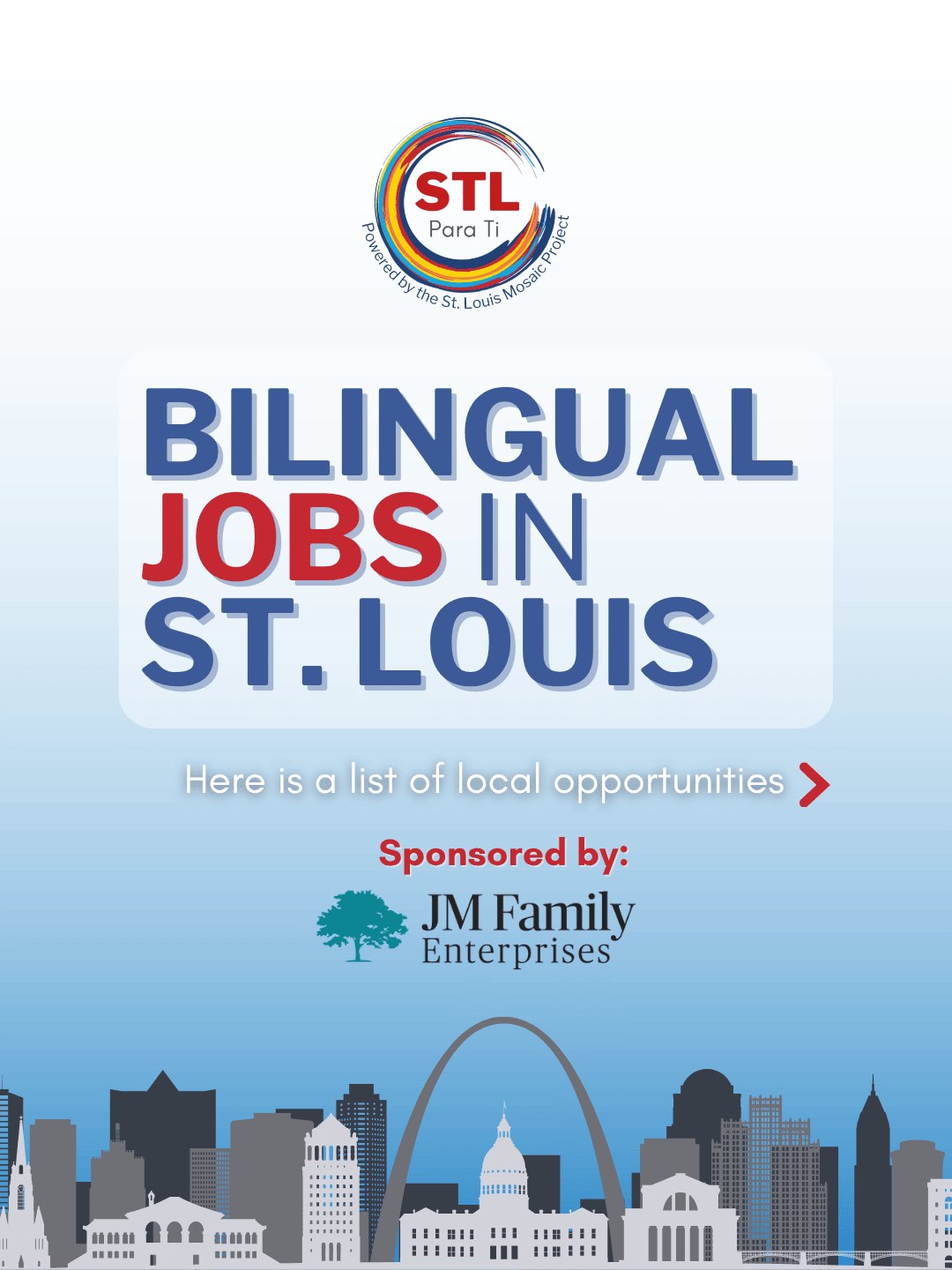 ¿Buscas trabajo? ¡Tu momento es ahora!
⭐ Featured Job: Bilingual Customer Care Representative at Southeast Toyota Finance | @jmfamilyenterprises
🔁 Check back every Monday for new openings. Find details about this and other jobs at the link in bio → Bilingual Jobs.
📢 Employers: Want to reach great candidates? DM us to get listed.
Sponsored by @jmfamilyenterprises
#bilingualjobs #stlouisjobs #stlhiring