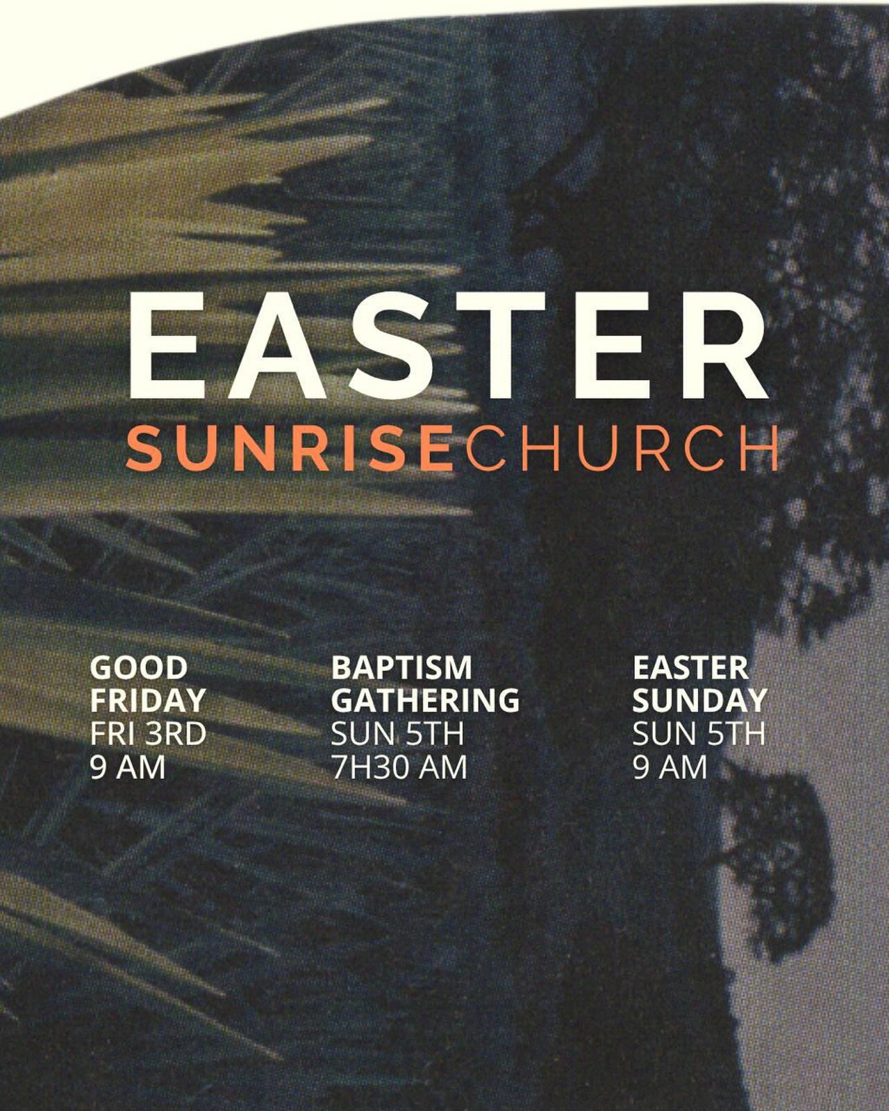 Join us this Easter as we gather to celebrate the hope, love, and new life found in Jesus.
Good Friday - we’ll reflect on His sacrifice
Easter Sunday - we’ll celebrate His resurrection
Whether you join for one service or for both, there’s a place for you. Come expectant, bring your family and friends, and be part of a powerful weekend together. 😁
#EasterWeekend