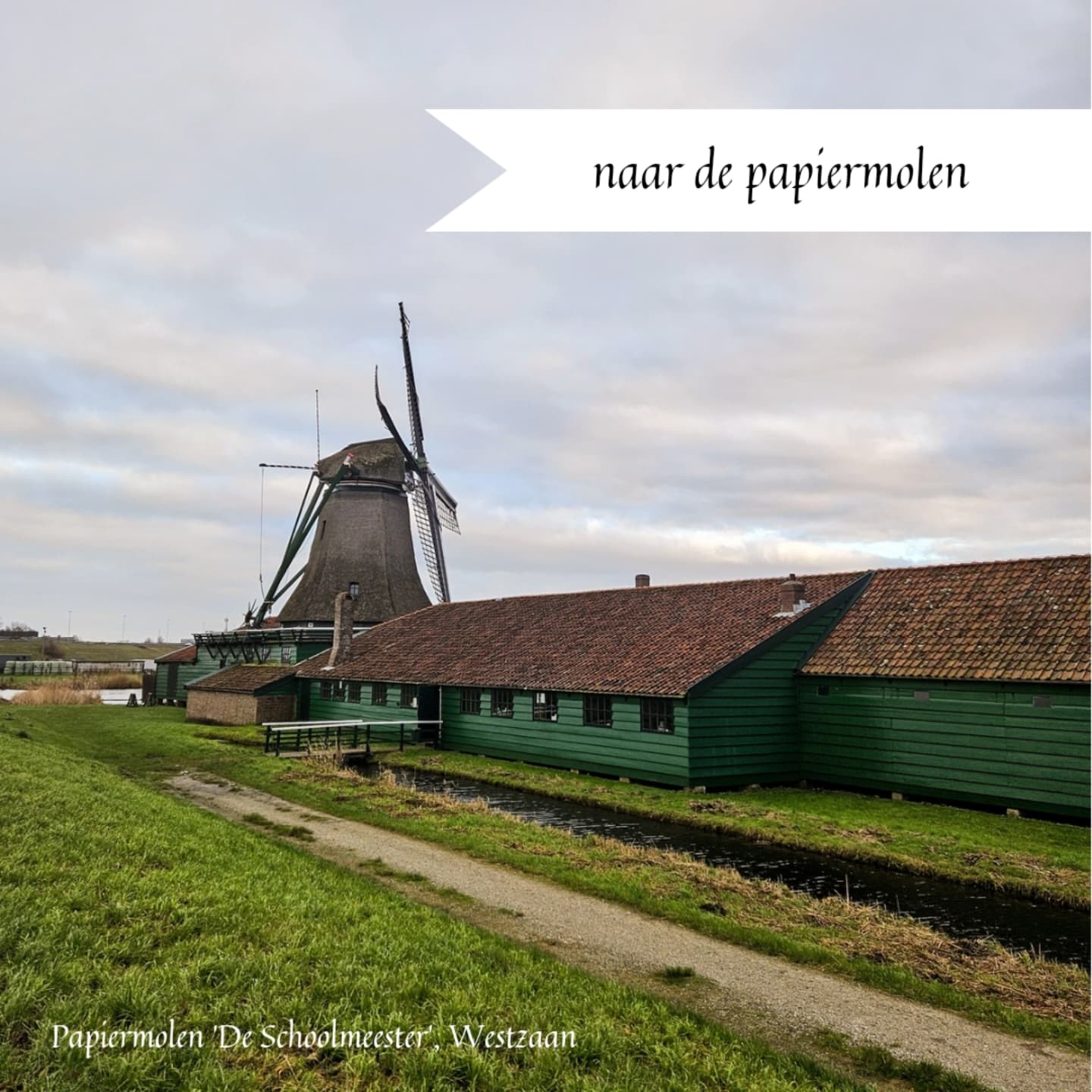 Dit was leuk: met Lieke naar de papiermolen! Swipe voor een tour.
Papiermolen 'De Schoolmeester' in Westzaan is een Zaansche molen die nog niet ontdekt is door toeristen.
We konden heerlijk rustig de molen bekijken en een praatje maken met de molenaar, die het werk overgenomen heeft van zijn vader. Er wordt nog altijd papier gemaakt (de enige werkende papiermolen ter wereld) en verkocht en natuurlijk ging ik met een stapel papier naar huis!
Het was zo gezellig natuurliek ❤️