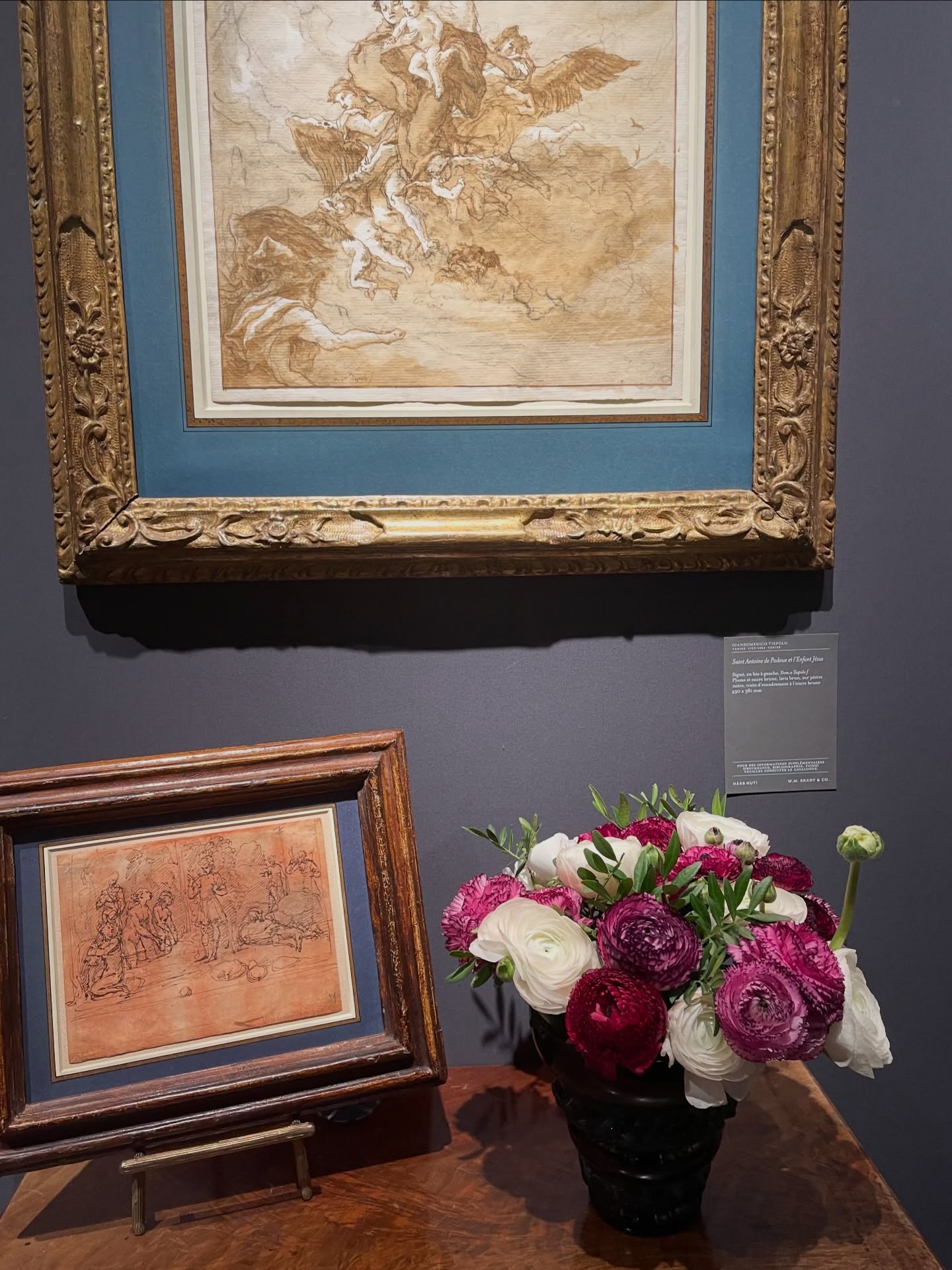 We presented a selection of Italian and French master drawings at the Salon du Dessin.
Thank you to all who visited the stand.
Final day today.
đ Palais Brongniart
Stand 29
#tiepolo @salondudessin #oldmasterdrawings #guericault