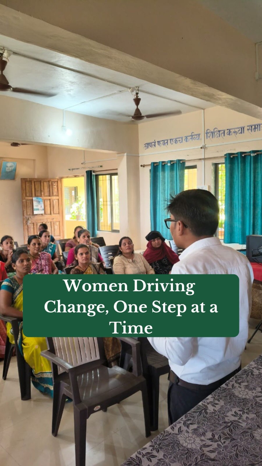At the Panchayat Samiti, we engaged with Self-Help Groups to deepen understanding of solid waste management and everyday practices. From managing waste at home to keeping public spaces clean, these conversations spark real change. Because when communities learn together, they grow stronger—and when women lead, transformation follows.