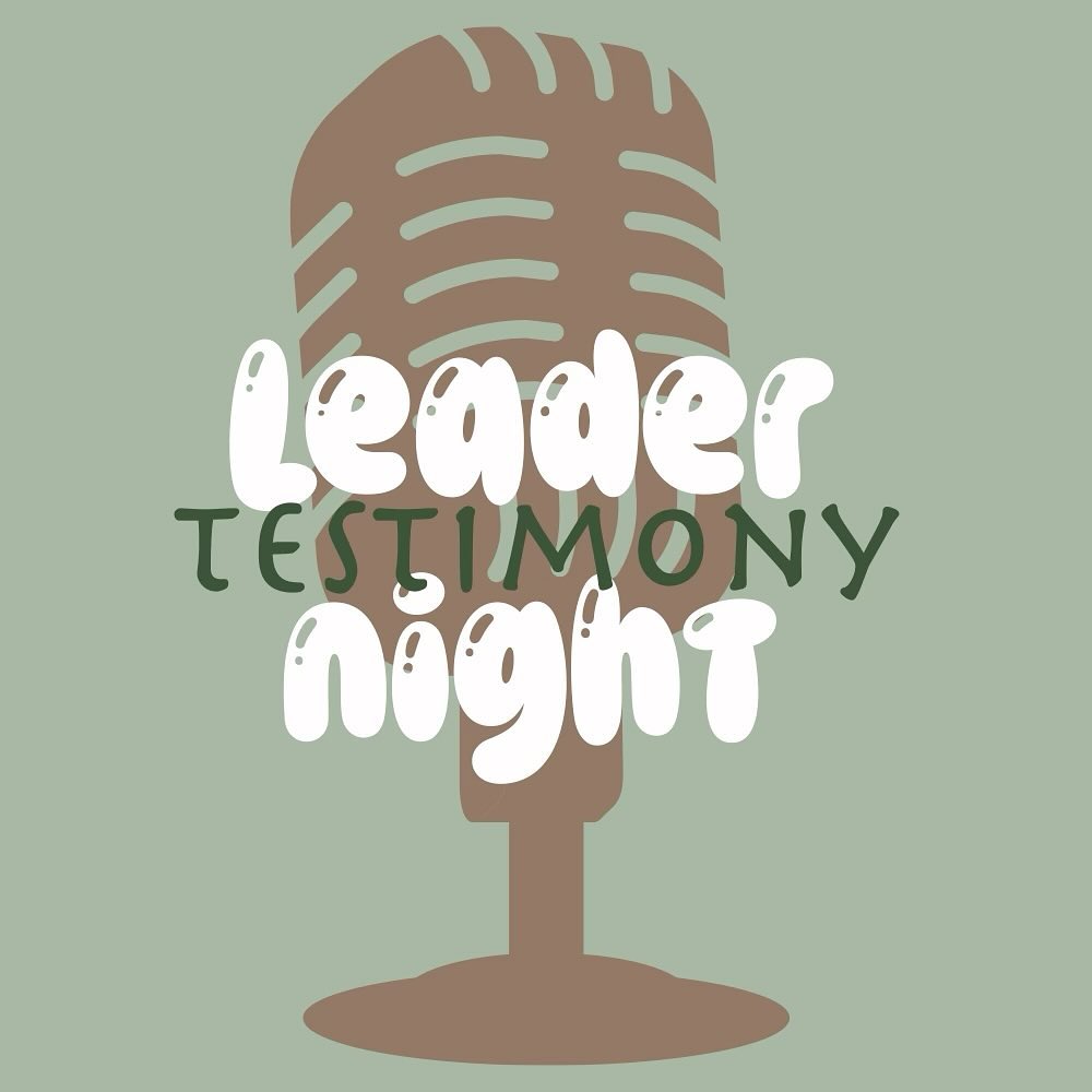 Join us tonight for our Leaders Testimony Night— 7pm at the Teen Center! We will be hearing the testimonies of 3 of our Ignite leaders: Christian, Anneliesse, and Rachel!
Invite your friends. We can’t wait to see you there!