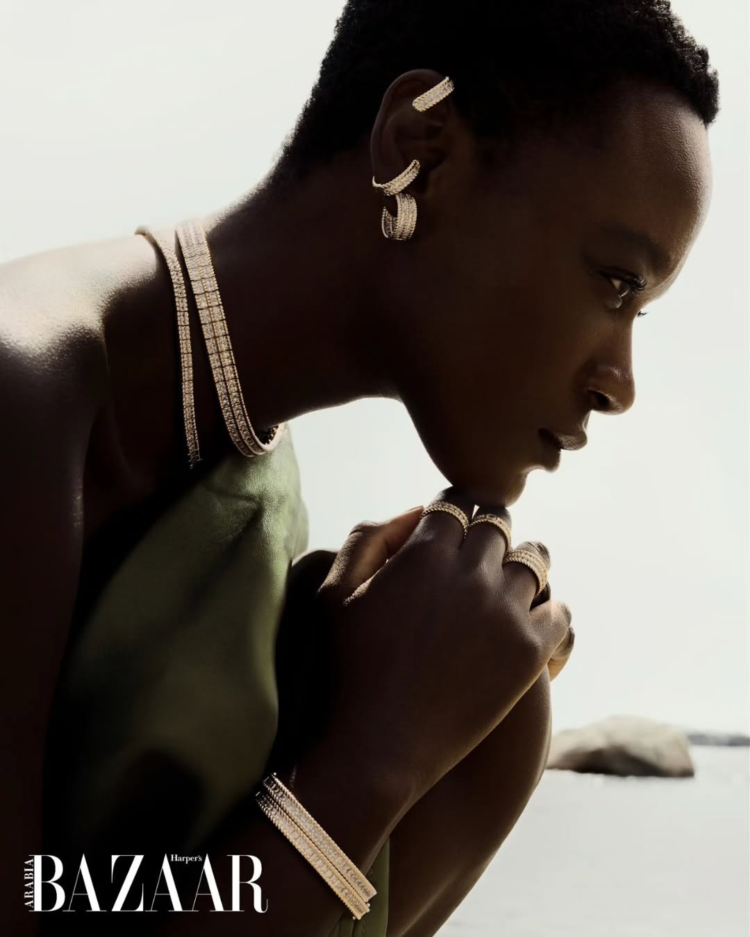 HARPERS BAZAAR ARABIA @harpersbazaararabia
💍 Jewellery @apmmonaco
Creative direction & photography: @shootmeamer
Stylist: @ardieldesai @gloss_artist_management
Stylist assistant : @jasmiinriice
Hair&Make-Up: @anja_fichtenmayer @gloss_artist_management
Model: Faith S @twentymodelmanagement
PLEASE LIKE OUR LATEST POST 🧡 FOLLOW US FOR FASHION EDITORIAL CONTENT ✨️