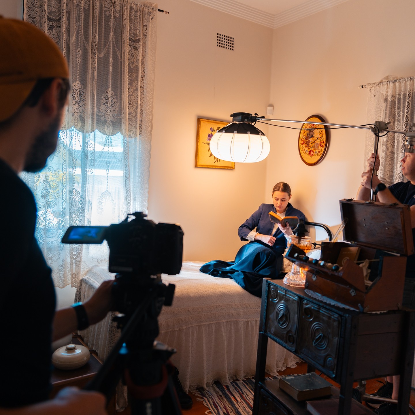 Our church has a fascinating history, and a very unique story which we can share. These are just a few behind the scenes shots from filming with the @adventist_heritage_centre at Sunnyside for their Heritage month in October.