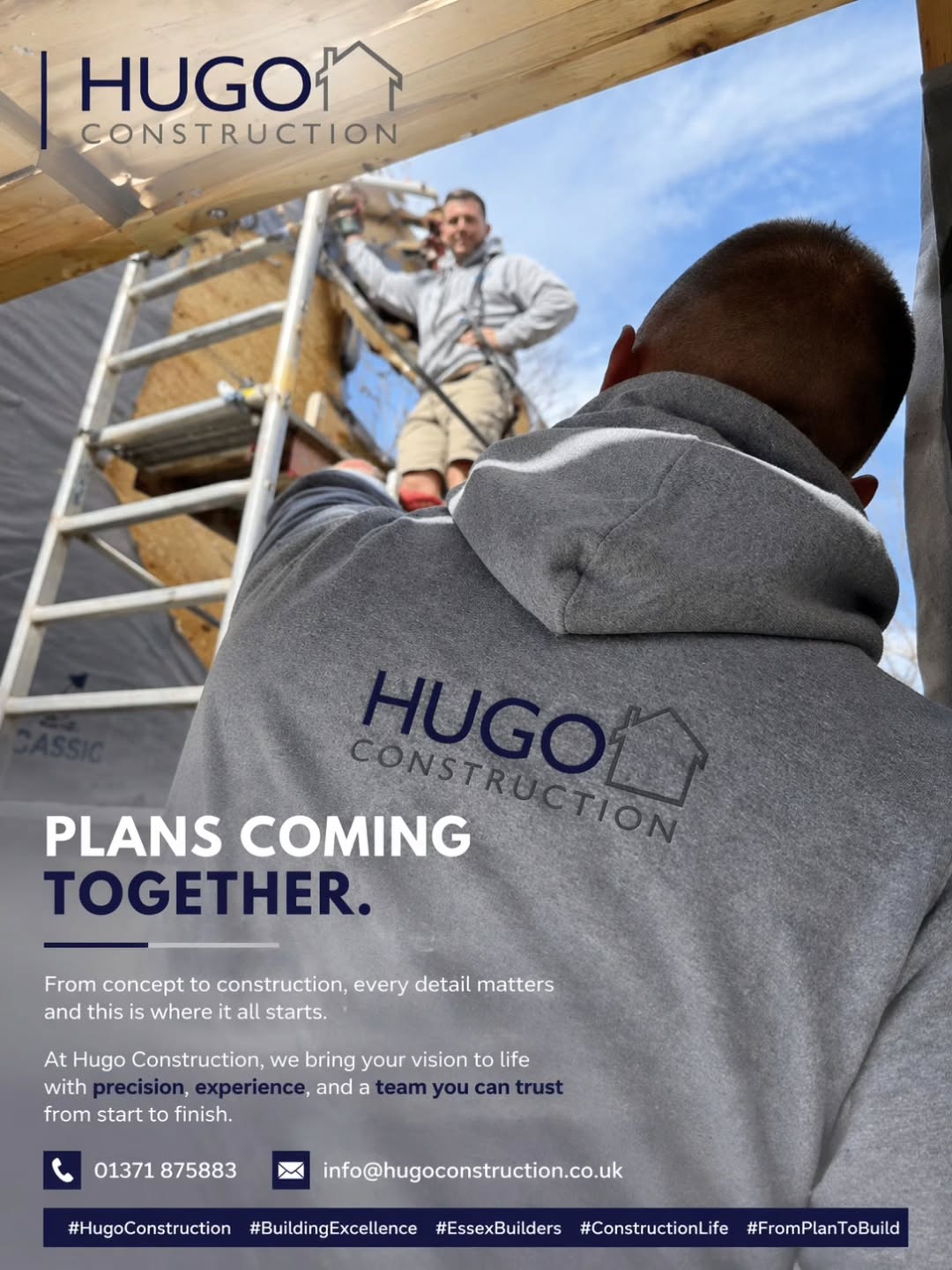 This is where it gets exciting… 🔨✨
Plans are in, space is opening up, and your home extension is starting to take shape.
There’s nothing better than seeing your home evolve — creating more room, more light, and more ways to live.
At Hugo Construction, we turn your plans into beautifully built spaces that truly transform your home.
📞 01371 875883
📧 info@hugoconstruction.co.uk
#HugoConstruction #HomeExtension #ExtendYourHome #EssexBuilders #OnSiteLife