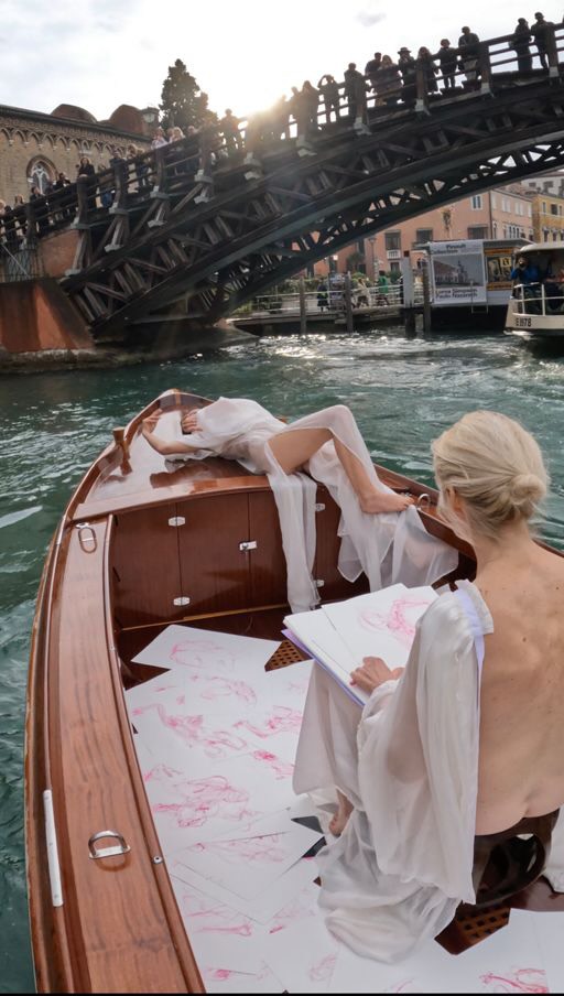 Live Performance with @veronica_vetrila curated by @mariangela_calisti during the Opening of the 61st Venice Biennale 2026
Video @orlandosalmeri
#venicebiennale #liveperformance #venice #biennaledivenezia #art