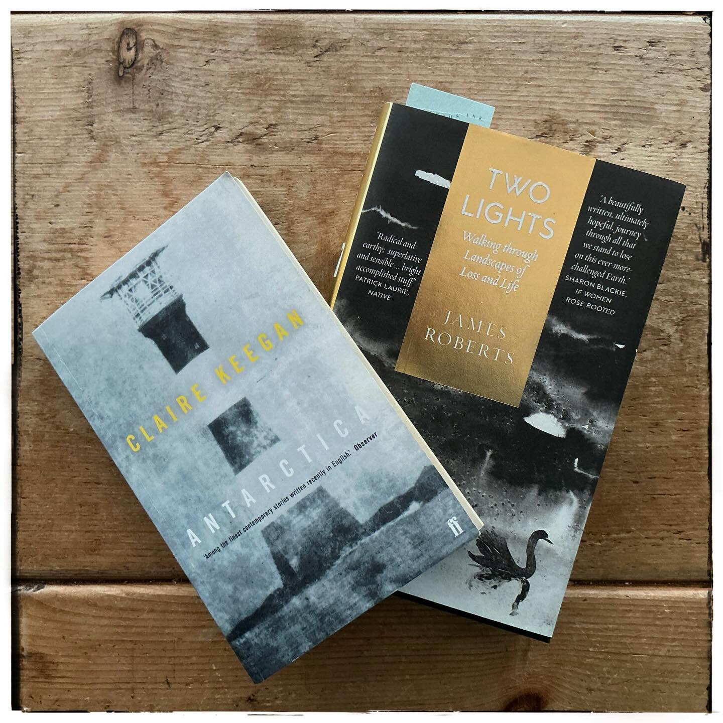📚
Recent read and current read
My intentions are good but I just don’t read as many books as I used to.
I hope that can change as there are stacks of ‘em in the queue.
~~~
This early collection of Claire Keegan’s was as good as you’d expect - carefully crafted, not a wasted word.
And now I’m savouring artist James Roberts’ use of language in his contemplation of dawn and dusk in all their magnitude. 📚
Recent read and current read
My intentions are good but I just don’t read as many books as I used to.
I hope that can change as there are stacks of ‘em in the queue.
~~~
This early collection of Claire Keegan’s was as good as you’d expect - carefully crafted, not a wasted word.
And now I’m savouring artist James Roberts’ use of language in his contemplation of dawn and dusk in all their magnitude.