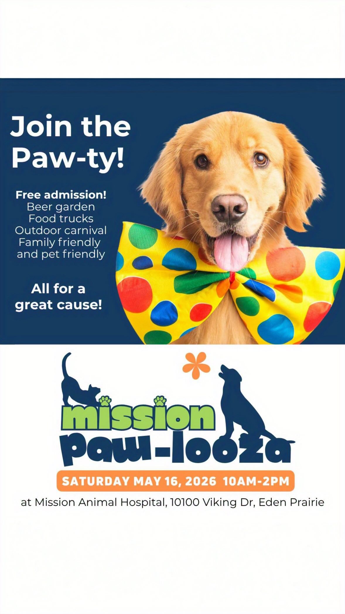 Think your dog’s ready for the Musical Sit & Stay Challenge? See you at Mission Pawlooza May 16th. 👀