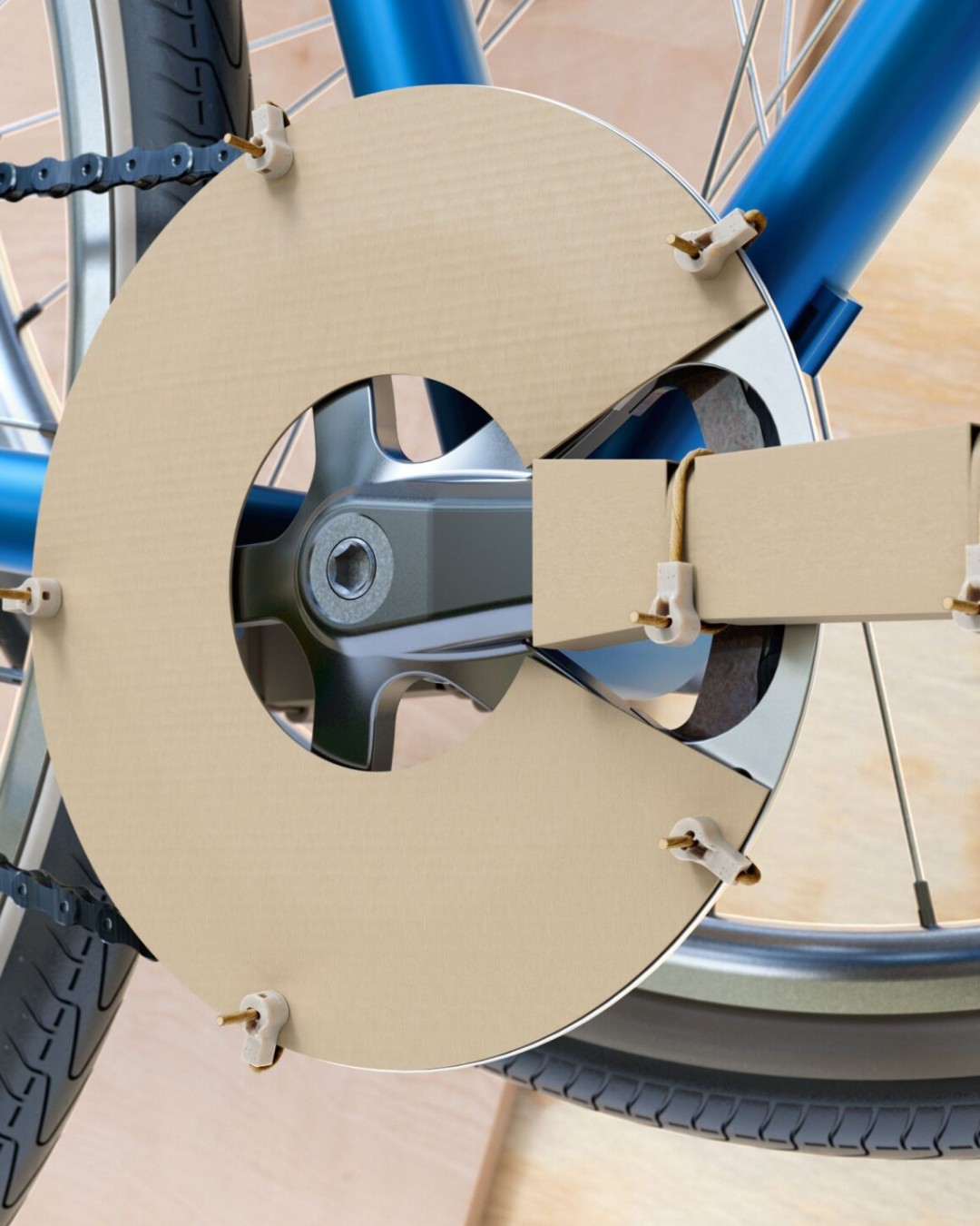 A paper cable tie designed to replace traditional fossil plastic cable ties. FibreStrap by EVLR International / More at MaterialDistrict.com
#MaterialoftheDay #Materials #Paper #BiobasedMaterials #CableTie #ProductDesign