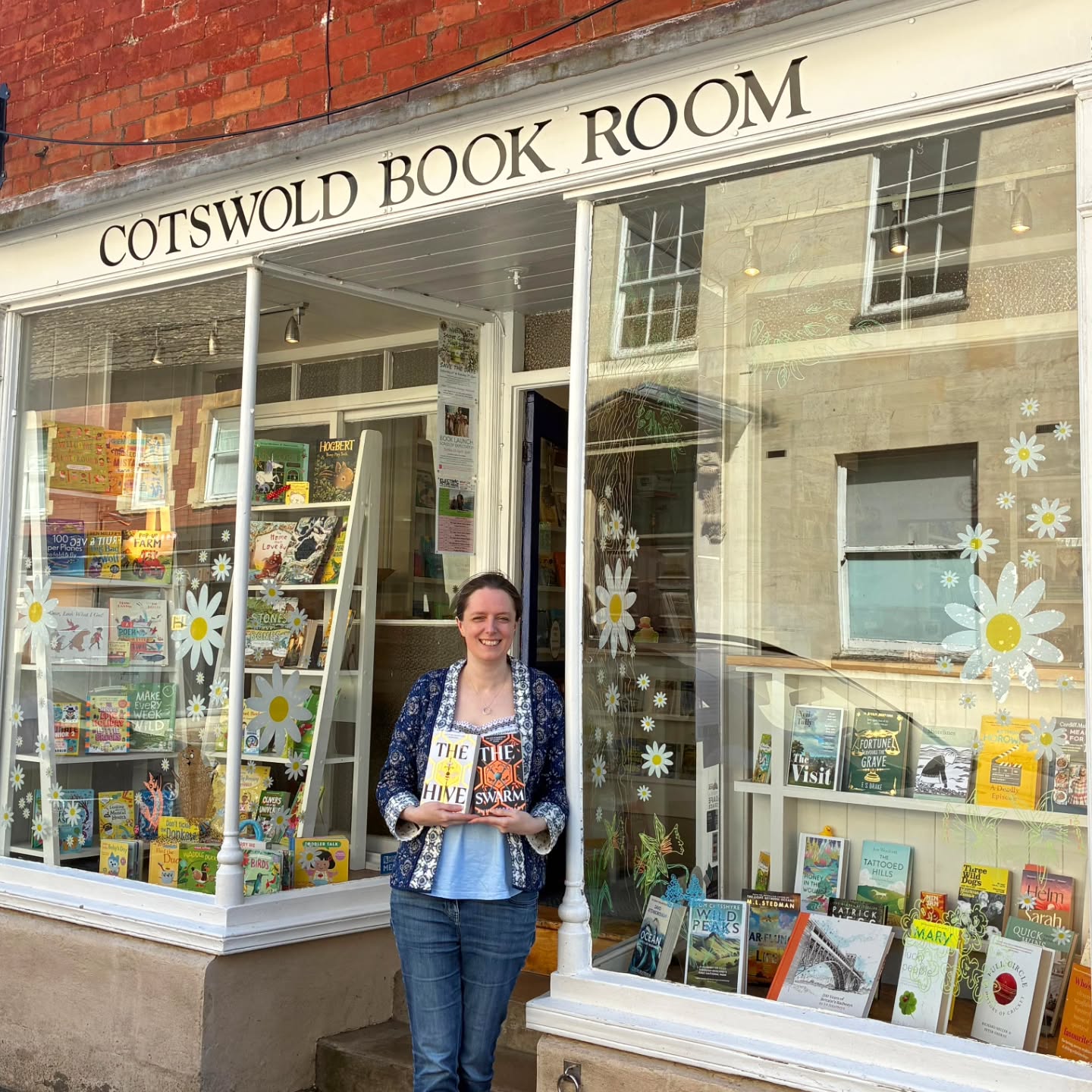 The lovely Anna February popped in on Friday to sign copies of her books The Hive and The Swarm for us - and she had a chat with some KLB students who came to say hi.
The Hive, and its recent sequel, The Swarm, is a dystopian murder mystery, perfect for readers who enjoyed The Hunger Games and A Good Girl's Guide to Murder. The lovely Anna February popped in on Friday to sign copies of her books The Hive and The Swarm for us - and she had a chat with some KLB students who came to say hi.
The Hive, and its recent sequel, The Swarm, is a dystopian murder mystery, perfect for readers who enjoyed The Hunger Games and A Good Girl's Guide to Murder.