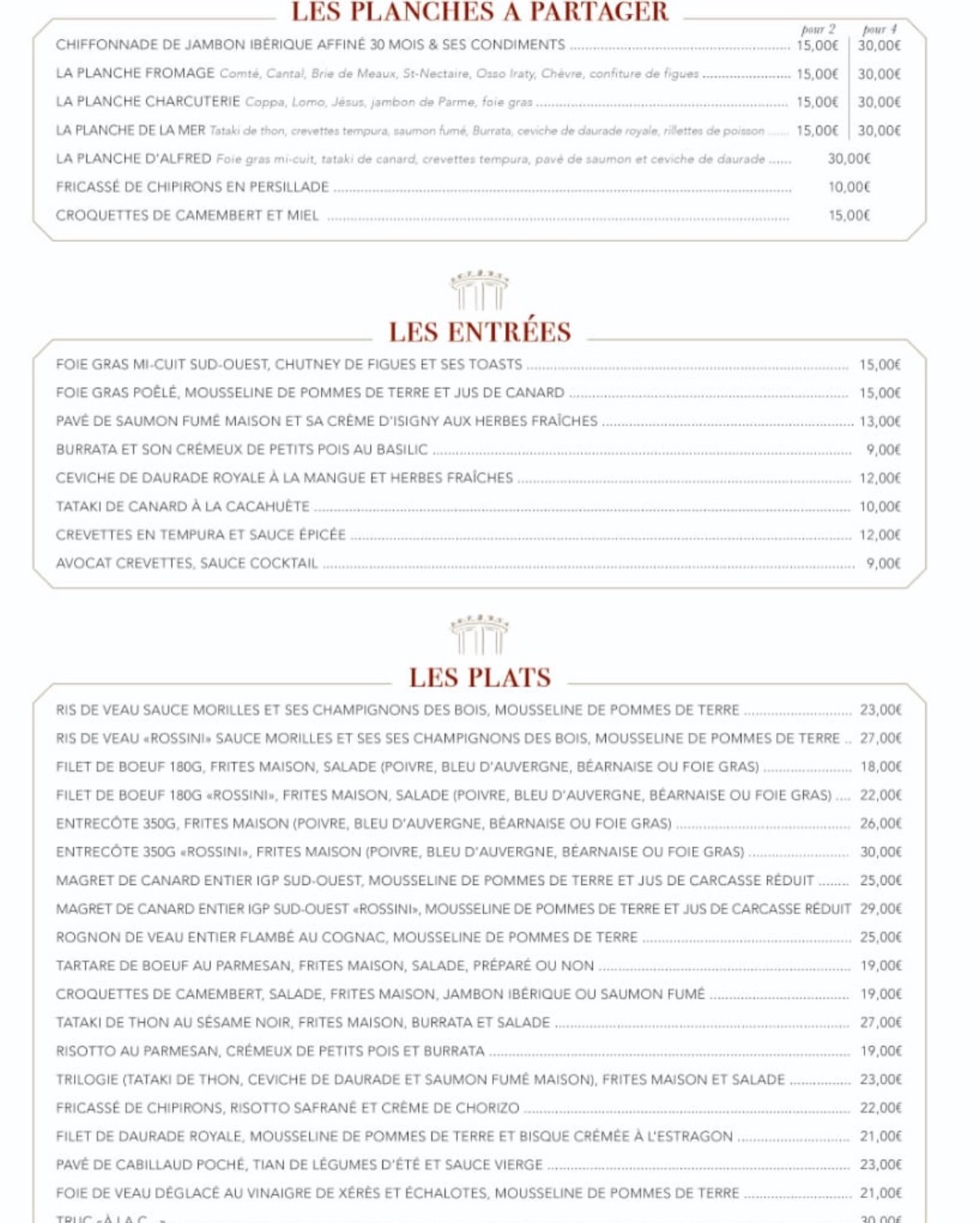 🤩 La nouvelle carte est LÀ…!!!!
Venez vous régaler avec les saveurs de l’été mais pensez à réserver… 😋