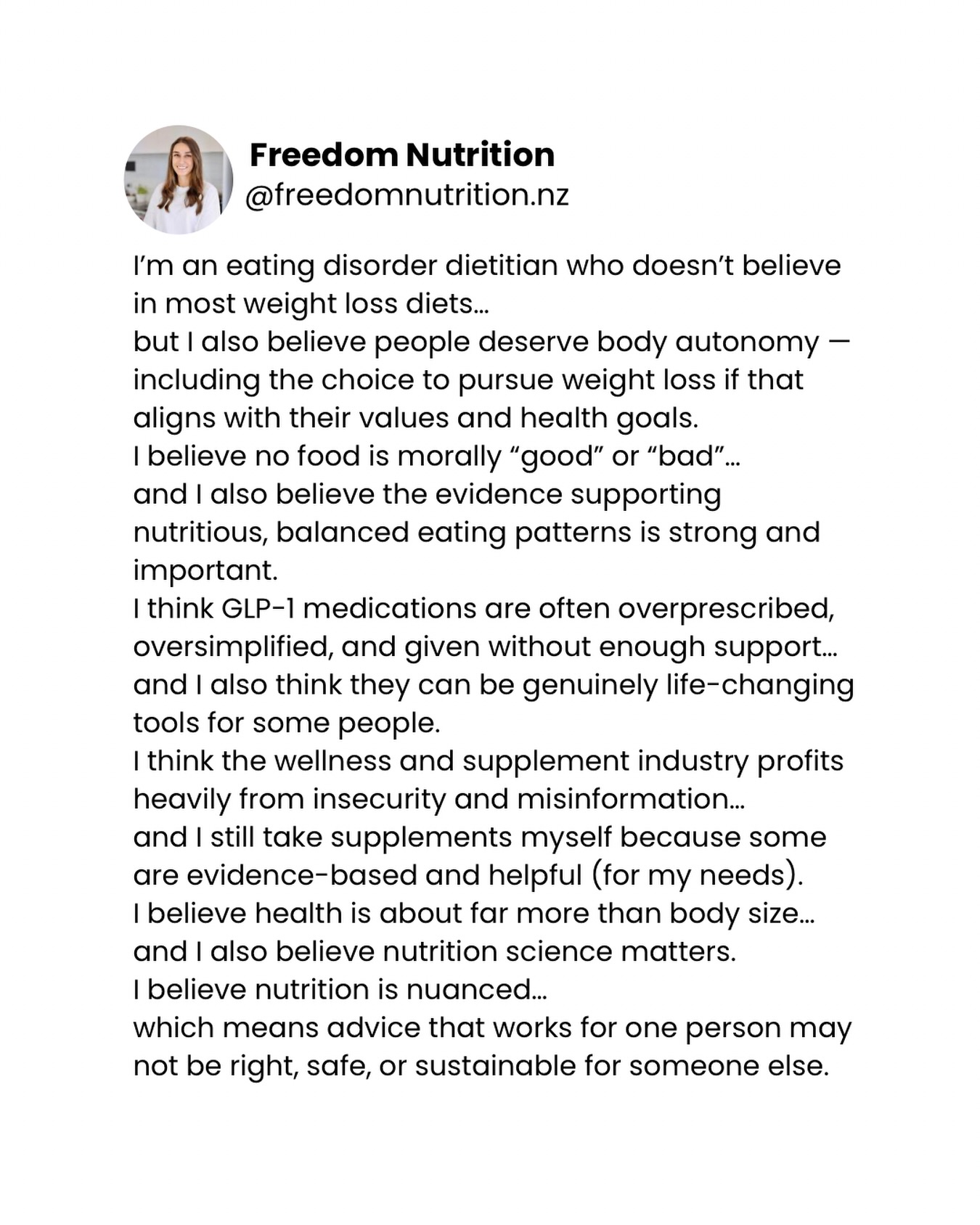 All that to say, consume nutrition advice online with a grain of salt. 🧂