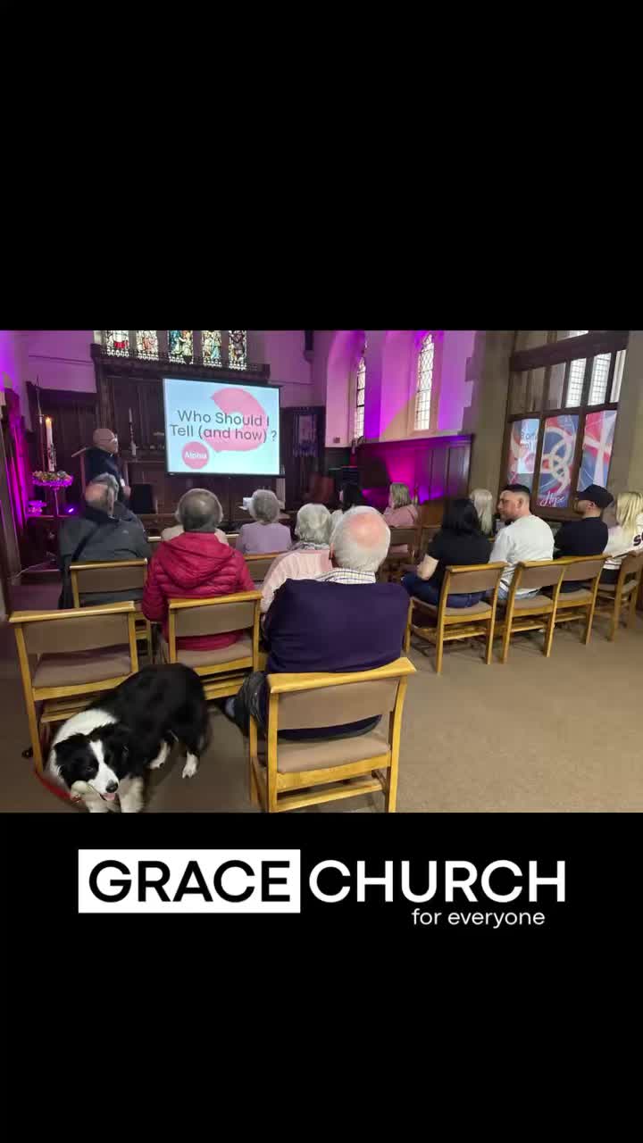 This weekend our church is celebrating one year of meeting together as Grace Church. Hereās a little invite from Rev Paul, we look forward to seeing you on Sunday. š