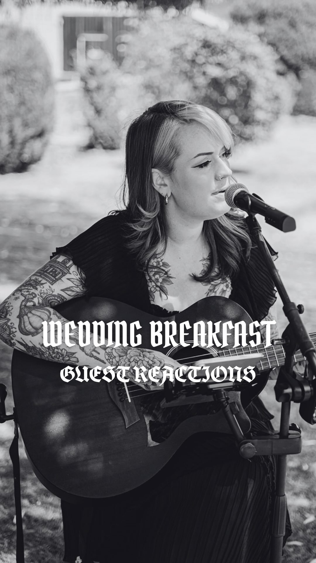 The Best Man at Alex and Steph’s wedding kept me so entertained during this set 🤣 I loved watching him slowly clock each song and figure out what I was singing
Alex and Steph had chosen the setlist based off of their fave bands from emo, metal and pop punk
#nostalgiacore #altwedding #alternativewedding #altweddingmusic #altweddingsinger