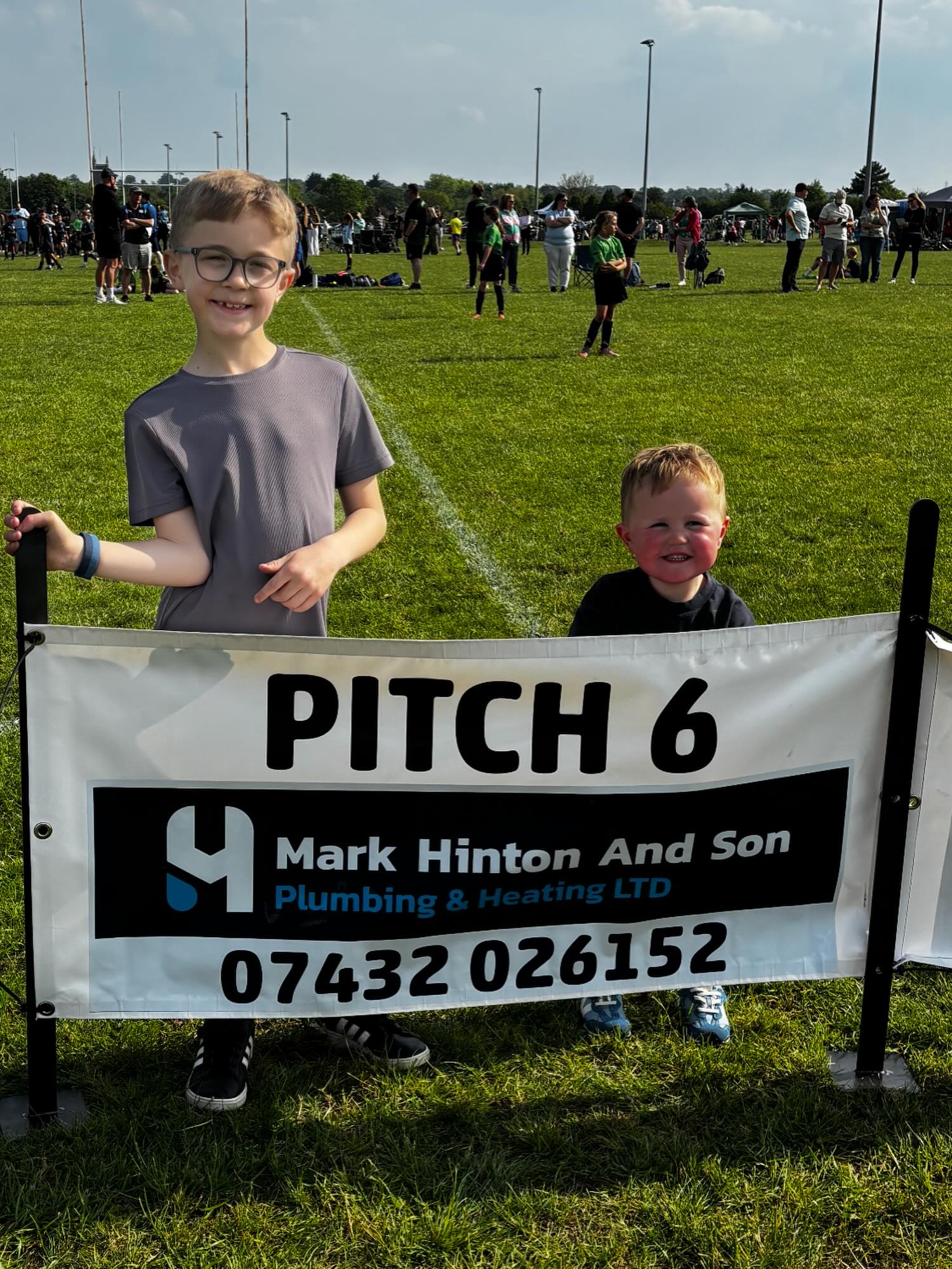 We are proud sponsors of a pitch at the annual st nicks football clubs tournament 🟢⚫️🟡