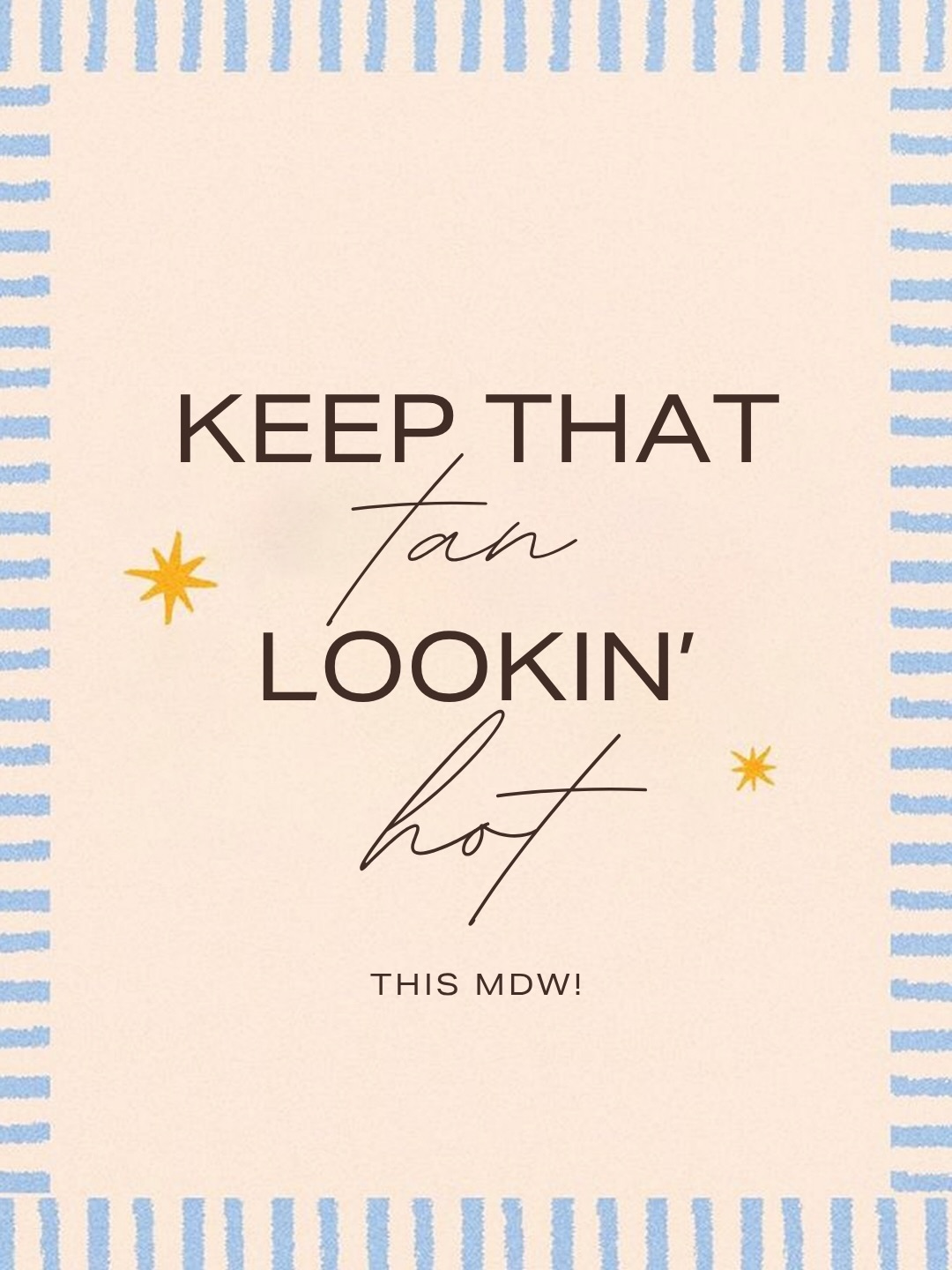 It’s the offical kickoff to summer!! Here are some tips to keep your tan looking hot this weekend...
〰 Wear 👏 the damn 👏 SPF
〰 Apply lotion like your life depends on it
〰 Limit the pool time
〰 Hydrate, ladies!!
Have you booked your Memorial Day spray tan yet?
🗓️ Hurry on over to the link in our bio!
📍 Lincoln Park, Chicago
#moodboost #memorialdayweekend #chicagospraytanartist