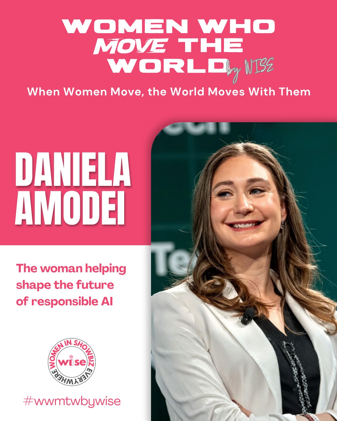 Women Who Move the World: Daniela Amodei
Daniela Amodei is not just building technology — she is helping shape the future of how humanity lives with it.
As Co-Founder and President of Anthropic, the company behind Claude, Daniela stands at the center of one of the most important conversations of our time: how do we build powerful AI with safety, responsibility, and human impact at its core?
Her journey reminds us that the future will not be shaped by technology alone. It will be shaped by the people who ask the right questions, lead with conscience, and dare to build differently.
At WISE, we celebrate women who move the world — not only through visibility, but through vision. Women who enter the rooms where history is being written and make sure humanity remains part of the story.
Daniela Amodei is one of them.
@claudeai
#WomenWhoMoveTheWorld #WomenInShowbizEverywhere #WISE #DanielaAmodei #WomenInAI
