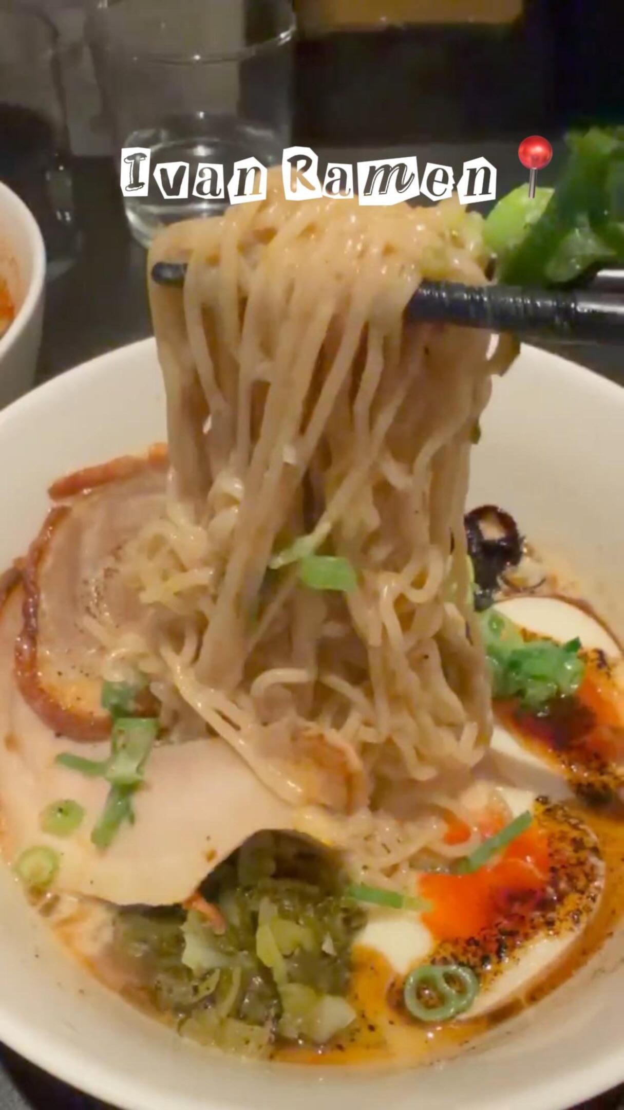 I visited @ivanramenuk in Clerkenwell in London to try the ramen that chef Ivan Orkin (@ramenjunkie) has spent YEARS perfecting.
A true noodle specialist, Ivan blends flours of varying protein levels to create a tender noodle with a subtle earthiness and nutty profile. The secret ingredient? A toasted rye flour, which adds depth and aroma and nods back to his New York roots.
Back in the day, he hand-made every single noodle in his tiny Tokyo shop, hunting down the thinnest cutter he could find to get the texture just right. That kind of obsession is rare. The result was a silky and chewy noodle, which you can now slurp in London, New York, and Vegas — lucky us.
At the London location, they still import specialized ingredients directly from Japan, served to you on wooden tables in an intimate and cozy layout. It feels focused and eccentric, the atmosphere is buzzing, And if you’re lucky, you might just catch Ivan himself behind the counter.
I had the classic tonkostu: a rich, layered, deeply savory pork broth simmered to perfection, with a jammy soft-boiled egg crowning the bowl. Did. Not. Disappoint.
I’ll absolutely be back to slurp these bowls again very soon.
#LondonRamen #Noodles #RamenObsessed #FoodieFinds Clerkenwell NoodleHeaven EatLondon LondonFoodScene WorthTheTrip SlowFoodFastBowl I visited @ivanramenuk in Clerkenwell in London to try the ramen that chef Ivan Orkin (@ramenjunkie) has spent YEARS perfecting.
A true noodle specialist, Ivan blends flours of varying protein levels to create a tender noodle with a subtle earthiness and nutty profile. The secret ingredient? A toasted rye flour, which adds depth and aroma and nods back to his New York roots.
Back in the day, he hand-made every single noodle in his tiny Tokyo shop, hunting down the thinnest cutter he could find to get the texture just right. That kind of obsession is rare. The result was a silky and chewy noodle, which you can now slurp in London, New York, and Vegas — lucky us.
At the London location, they still import specialized ingredients directly from Japan, served to you on wooden tables in an intimate and cozy layout. It feels focused and eccentric, the atmosphere is buzzing, And if you’re lucky, you might just catch Ivan himself behind the counter.
I had the classic tonkostu: a rich, layered, deeply savory pork broth simmered to perfection, with a jammy soft-boiled egg crowning the bowl. Did. Not. Disappoint.
I’ll absolutely be back to slurp these bowls again very soon.
#LondonRamen #Noodles #RamenObsessed #FoodieFinds Clerkenwell NoodleHeaven EatLondon LondonFoodScene WorthTheTrip SlowFoodFastBowl