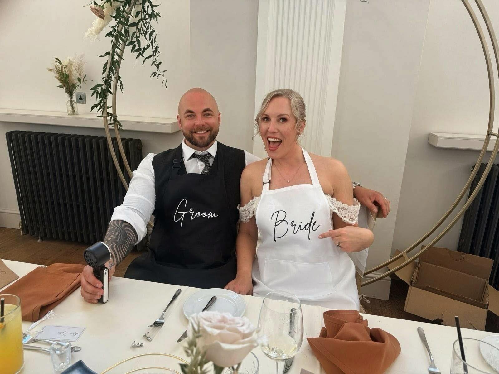 Yesterday we were delighted to celebrate the marriage of Ryan and Leonie!
Ryan was our excellent former Assistant Manager and Leonie was a fabulous Front of House member of Staff. They were both with us during the early days of our pub ownership and we could not be more thrilled!
We wish them both the absolute very best!
Congratulations both!
🥂