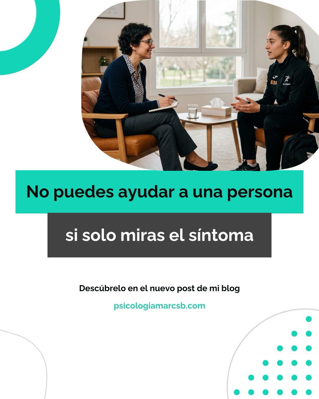 Muchas veces un deportista intenta “eliminar” la ansiedad, el bloqueo o la inseguridad… sin entender realmente qué está manteniendo ese problema.
Pero en psicología conductual no trabajamos únicamente sobre síntomas.
Intentamos comprender:
qué ha aprendido la persona,
cómo interpreta determinadas situaciones,
qué patrones mantiene,
qué evita,
y qué función cumple aquello que le ocurre.
Porque dos deportistas pueden sentir la misma presión antes de competir… y necesitar intervenciones completamente diferentes.
A veces el problema no es sentir nervios.
El problema es todo lo que la persona ha aprendido alrededor del error, la exigencia, el fracaso o la validación externa.
Entender el funcionamiento de una persona siempre será más útil que limitarse a poner una etiqueta.
Por eso, en psicología deportiva basada en la evidencia no trabajamos con soluciones universales.
Trabajamos con el análisis funcional del deportista y su contexto de rendimiento.
Entender a la persona no es un paso previo.
Es la intervención.
#PsicologíaDeportiva #RendimientoDeportivo #PsicologíaConductual #DeporteDeAltoRendimiento #EntrenamientoMental