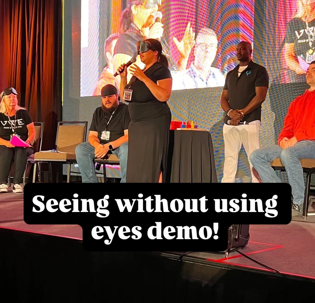 I’m grateful to have hosted a mind expanding session on seeing without the use of eyes at Contact in the Desert. It was magical and inspiring.