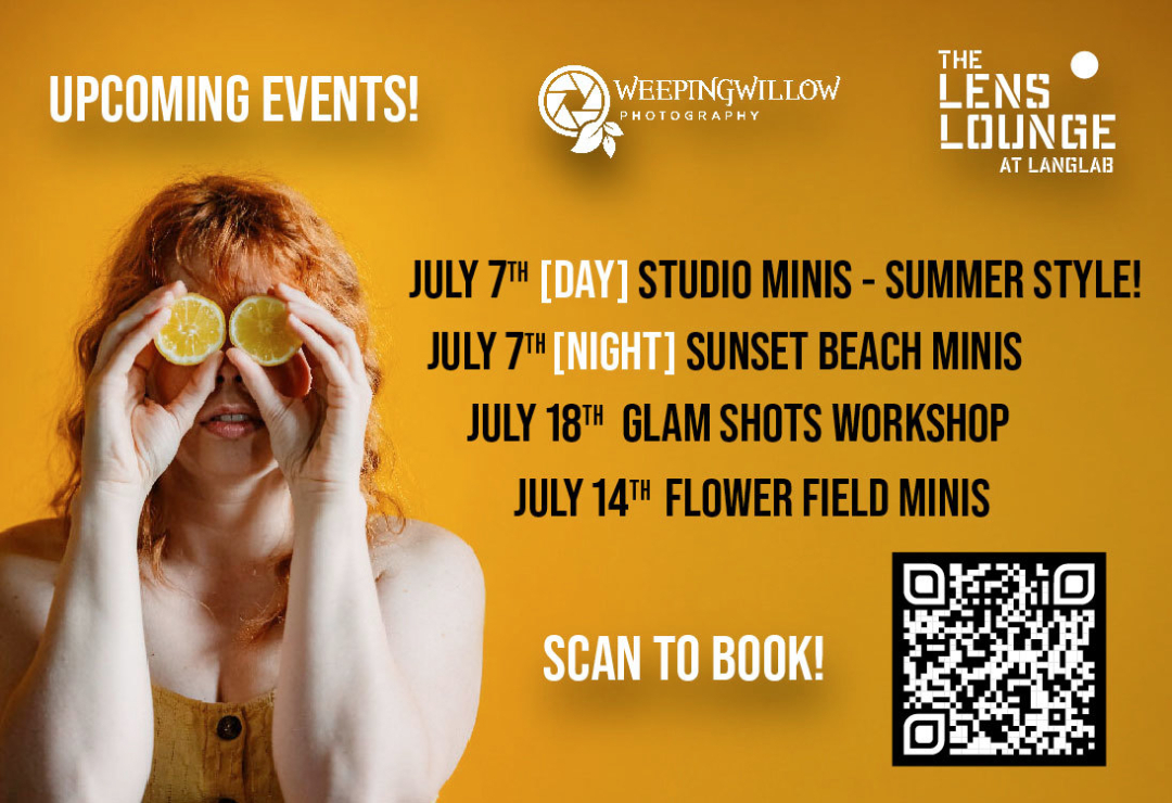 ☀️ SUMMER EVENTS ARE HERE! ☀️
So many fun ways to create memories, update your photos, and treat yourself this summer! Whether you’re looking for dreamy sunset photos, fresh summer portraits, or a confidence-boosting makeup workshop, there’s something for everyone. ✨
📸 Upcoming Events
🌼 July 7th – Monthly Studio Minis | Summer Style Edition
🏖️ July 7th – Sunset Beach Minis
💄 July 18th – Makeup Workshop + Glam Shots
Learn makeup tips & techniques, then finish with professional photos!
🌸 July 14th – Flower Field Minis
✨ Limited spots available for all events!
📲 Scan the QR code to book your session before spots fill up!
OR comment "SUMMER MINI" if you would like more info!
#SouthBendPhotographer #IndianaPhotographer #MiniSessions #BeachMinis #FlowerFieldMinis #StudioMinis #GlamSession #SummerPhotos #FamilyPhotographer #PortraitPhotography #WeepingWillowPhotography