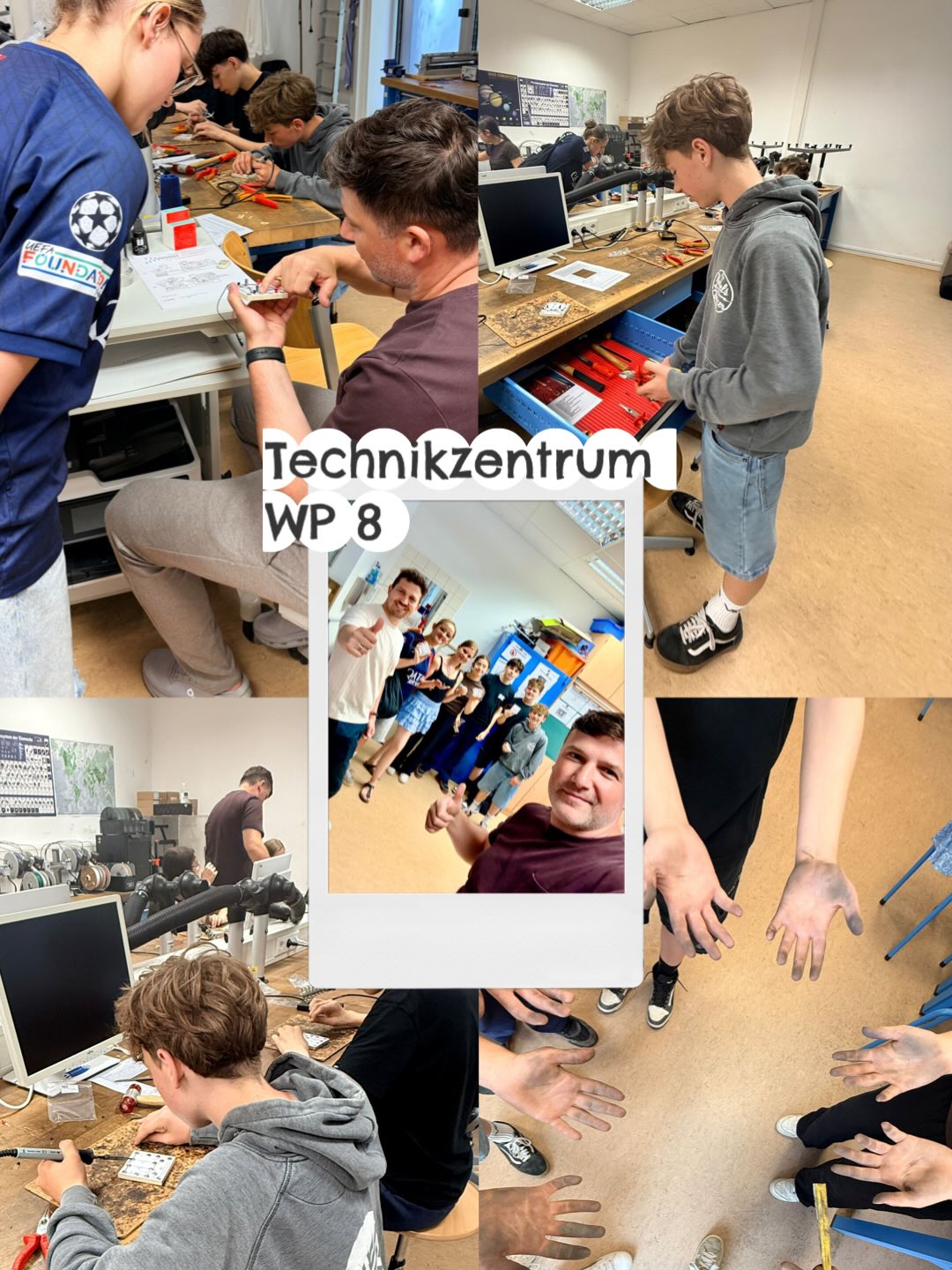 WP 8 Technik war 3 Tage lang im Technikzentrum 😁👌 #toniturekrealschule #technik #techniktraining #schule #düsseldorferschule