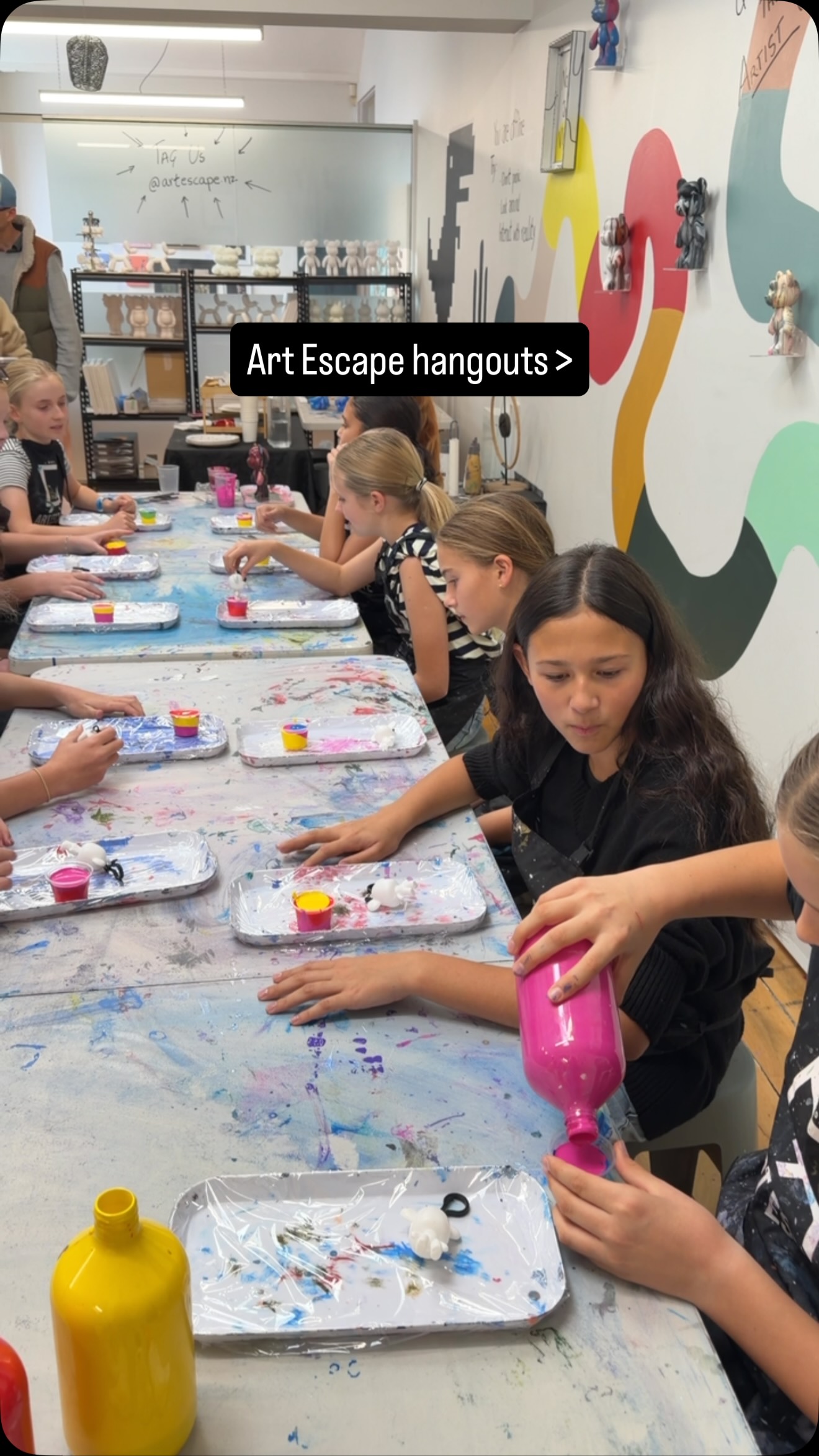 Your hangout plans just got a whole lot colourful. Weekends, birthday party, team events…
We have weekday evening and weekend sessions running in Newmarket - weekends fills up fast.
No experience needed. Just show up and create.
Book via link in bio.
#artescapenz #auckland #nz #newmarket
