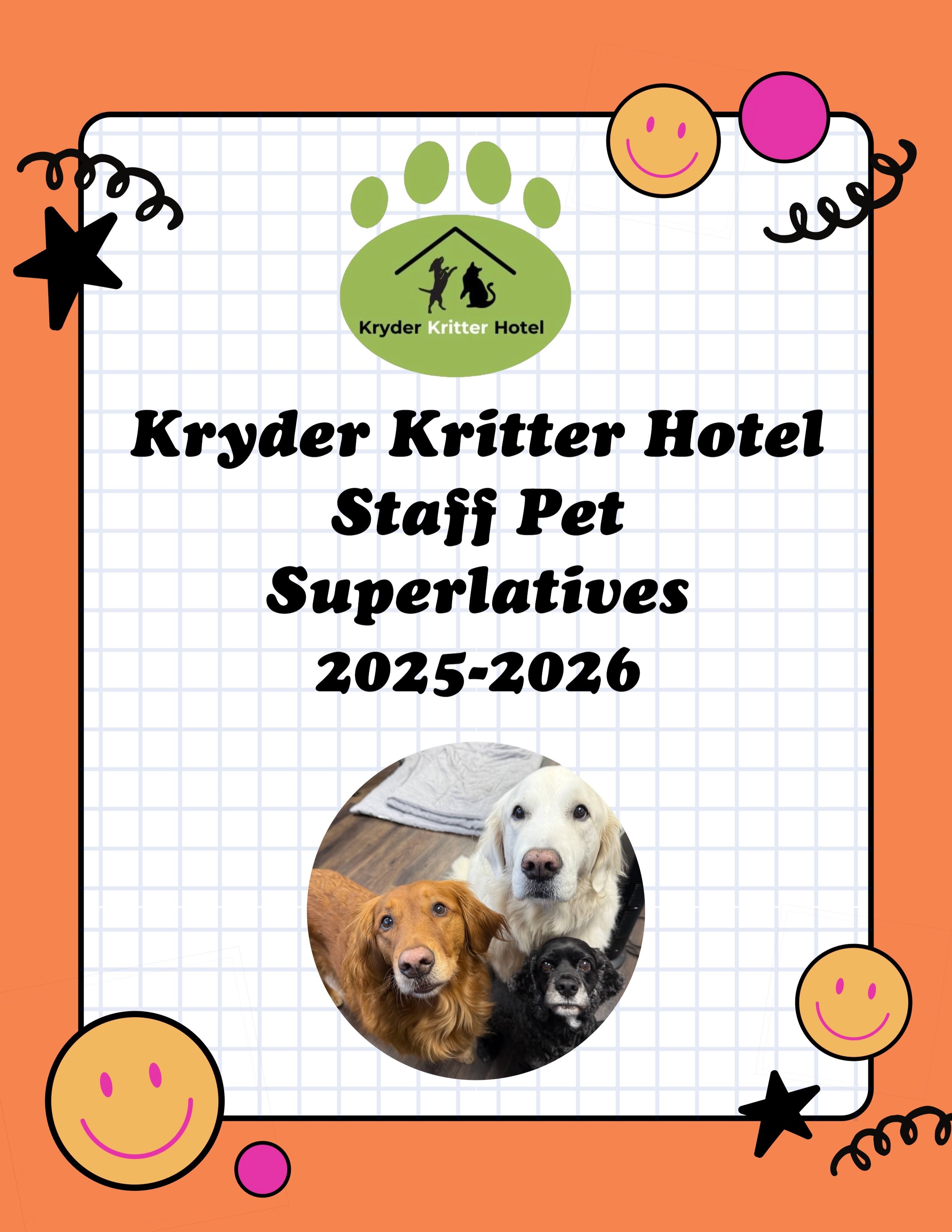 Kritter Krewโs Staff Pet Yearbook (part 1)