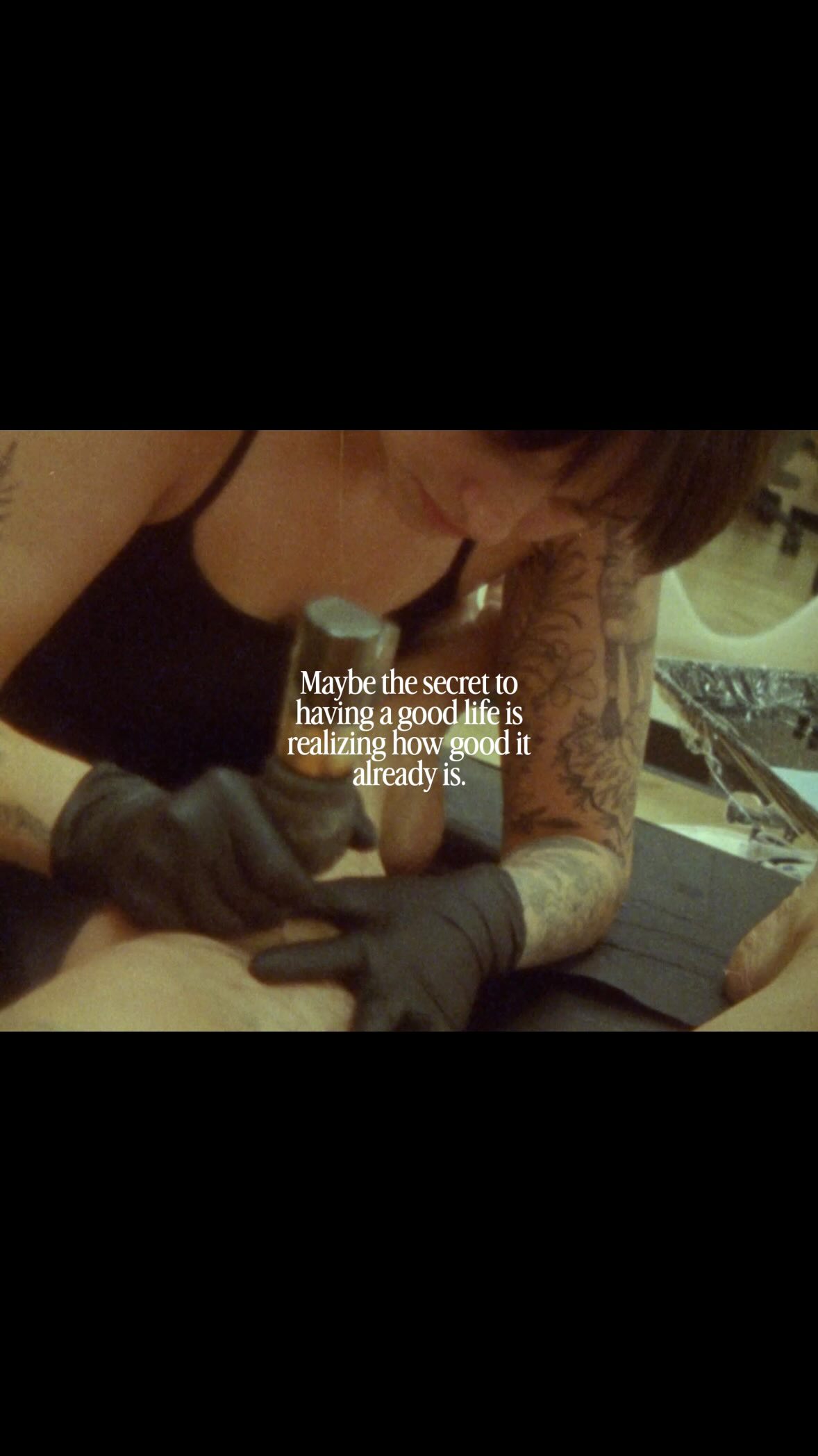 Maybe the secret to having a good life is realizing how good it already is ✨ Not because everything is perfect, but because so many of the things I once hoped for are already here.
🌊The opportunity to create every day. The trust my clients place in me. The conversations, connections, and stories shared across the tattoo table. A life filled with art, growth, meaningful work, and people I love.
It’s easy to focus on what’s next. Today, I’m choosing to appreciate what’s now.
🌸 What’s something in your life today that the younger version of you would be grateful for?
🌿 Save this as a reminder for the days you need it most, and share it with someone who might need it too.
•
•
•
#tattooreels #floraltattoo #gratitude #super8 #artistlife
phoenixtattooartist arizonatattooartist freehandtattoo customtattoo arizonatattoo delicatetattoo girlytattoos tattooinspo faithbasedartist christiantattooartist super8film aestheticfilm filmreels analogvibes creativejourney finelinetattoo