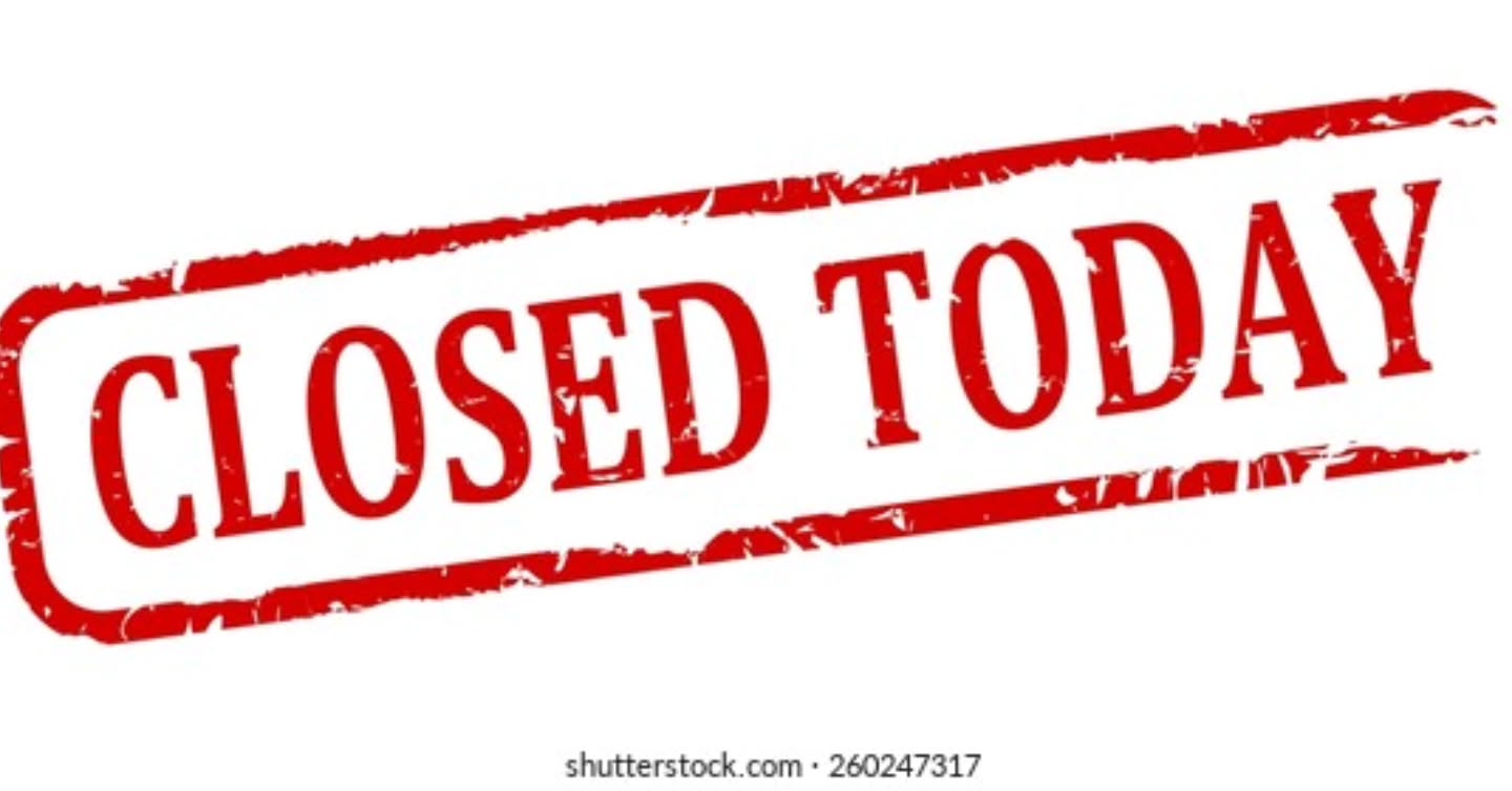 ๐๏ธ Important Notice ๐๏ธ
Very saddened about what happened yesterday and very concerning. Due to the likelihood of protest today we will be closed for the safety of our staff and customers.
We apologize for any inconvenience and appreciate your understanding.
We will be open as normal tomorrow (10 June).
Please stay safe.