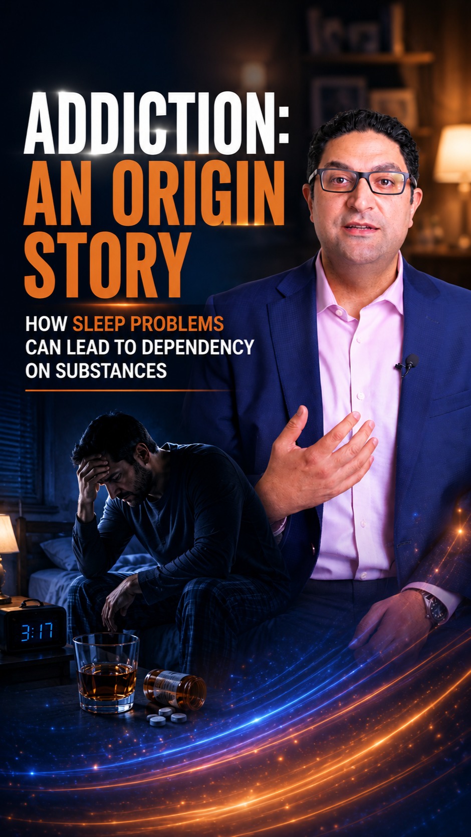 Addiction: An Origin Story
Alex Hakim, MD discusses how sleep problems promote addictive behaviors and how the cycle of addiction is difficult to treat until those problems are first dealt with.
#SleepDocLA #LosAngelesDoctor #SleepApnea #Insomnia #SleepDisorders #SleepMedicine #AlexHakimMD