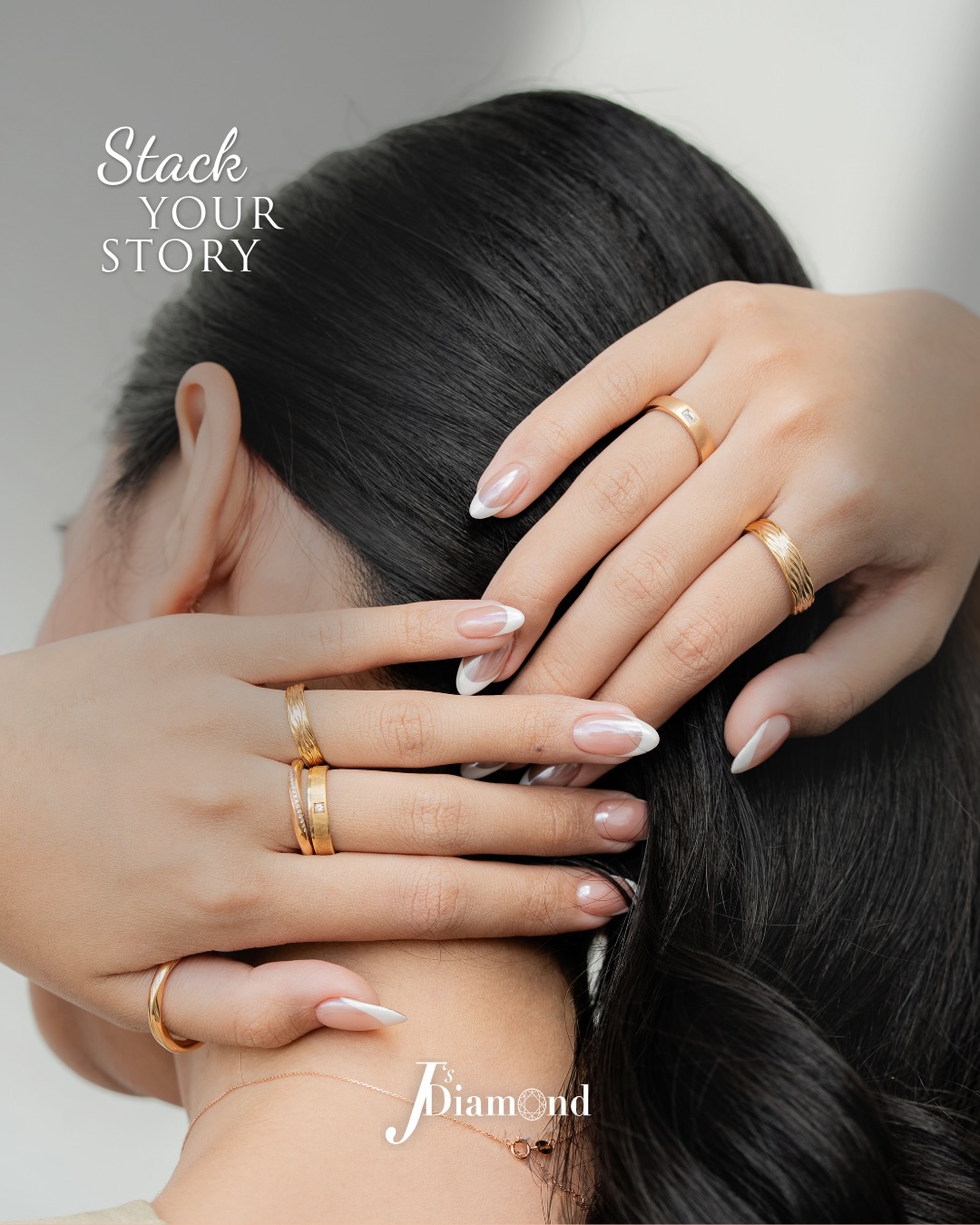 Every stack can mark a different chapter—made to be worn your way. 💍
Send us a message and let us help you build yours with a FREE consultation.