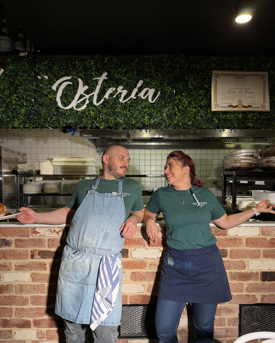 The dynamic duo behind Est Ovest, Chef Fabio and Silvia!
#estovest #adelaideitalianfood #adelaideitaliancuisine #adelaiderestaurants #italianfood