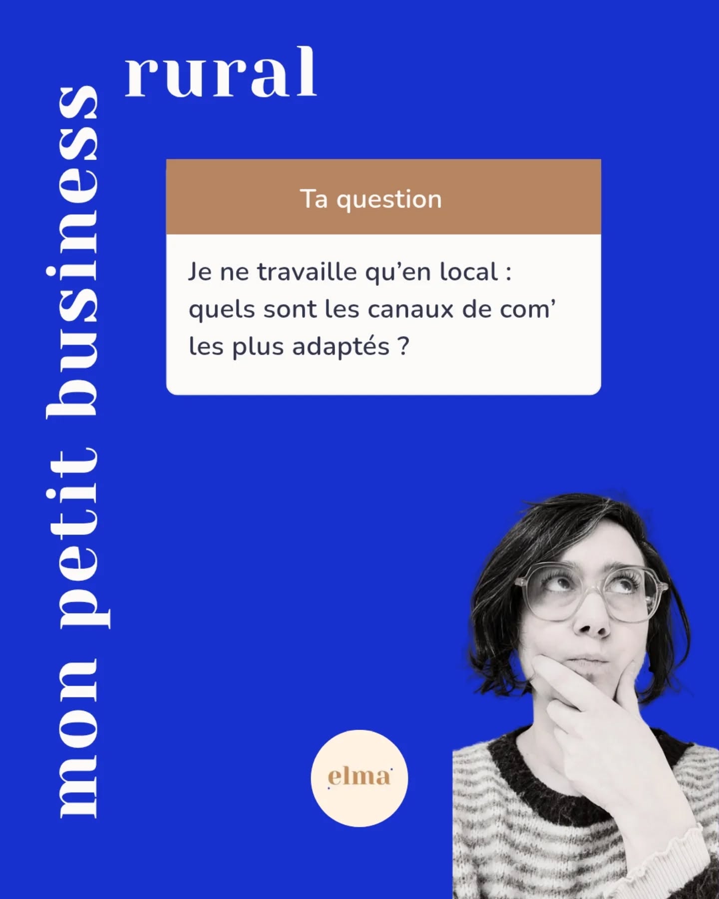 Quels canaux pour toucher des clients en local ? C'est une question que vous me posez très souvent !
Alors voilà la réponse en carrousel.
Et là je me dis que moi aussi je dois me (re)mettre à Facebook et je veux me créer une belle plaquette papier !
Parce que j'adore bosser avec des client·es à distance, basés dans d'autres territoires ruraux, mais j'adore aussi bosser en local 😊
Et toi quels sont les canaux que tu utilises ?
Entrepreneuriat • Ruralités • Communication