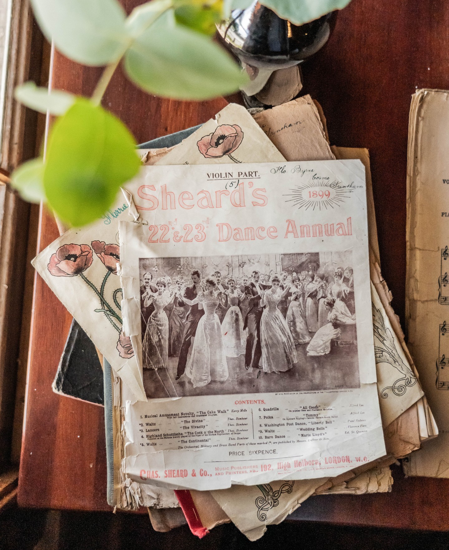 160 years young, The Cosmo has been part of Trentham's story since 1866, and we’re grateful to still have items like this around.
Pictured here is Sheard's 22nd & 23rd Dance Annual, violin part, 1899 - stamped "Cosmo, Trentham" and belonging to Florence Byrne, who played piano in the pub for years. The remains of her charred piano were still in the building when Rod took it over in 2009.
Stay tuned for more pieces of our 160 year history.
#trenthamvictoria #trenthamhistory #cosmotrentham #macedonranges #thecosmopolitanhotel